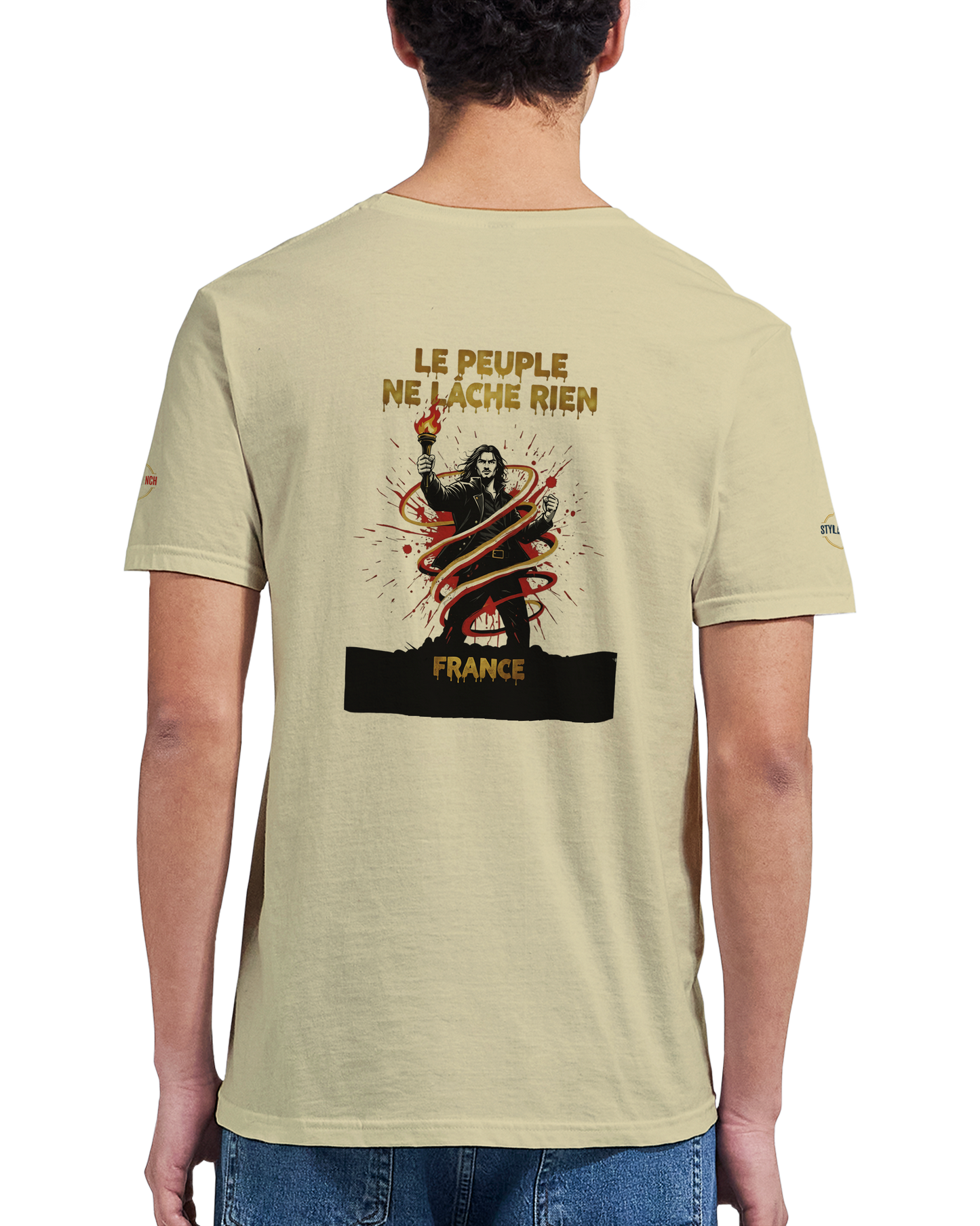 T-shirt Le Peuple Ne Lâche Rien – T-shirt Activiste Premium
