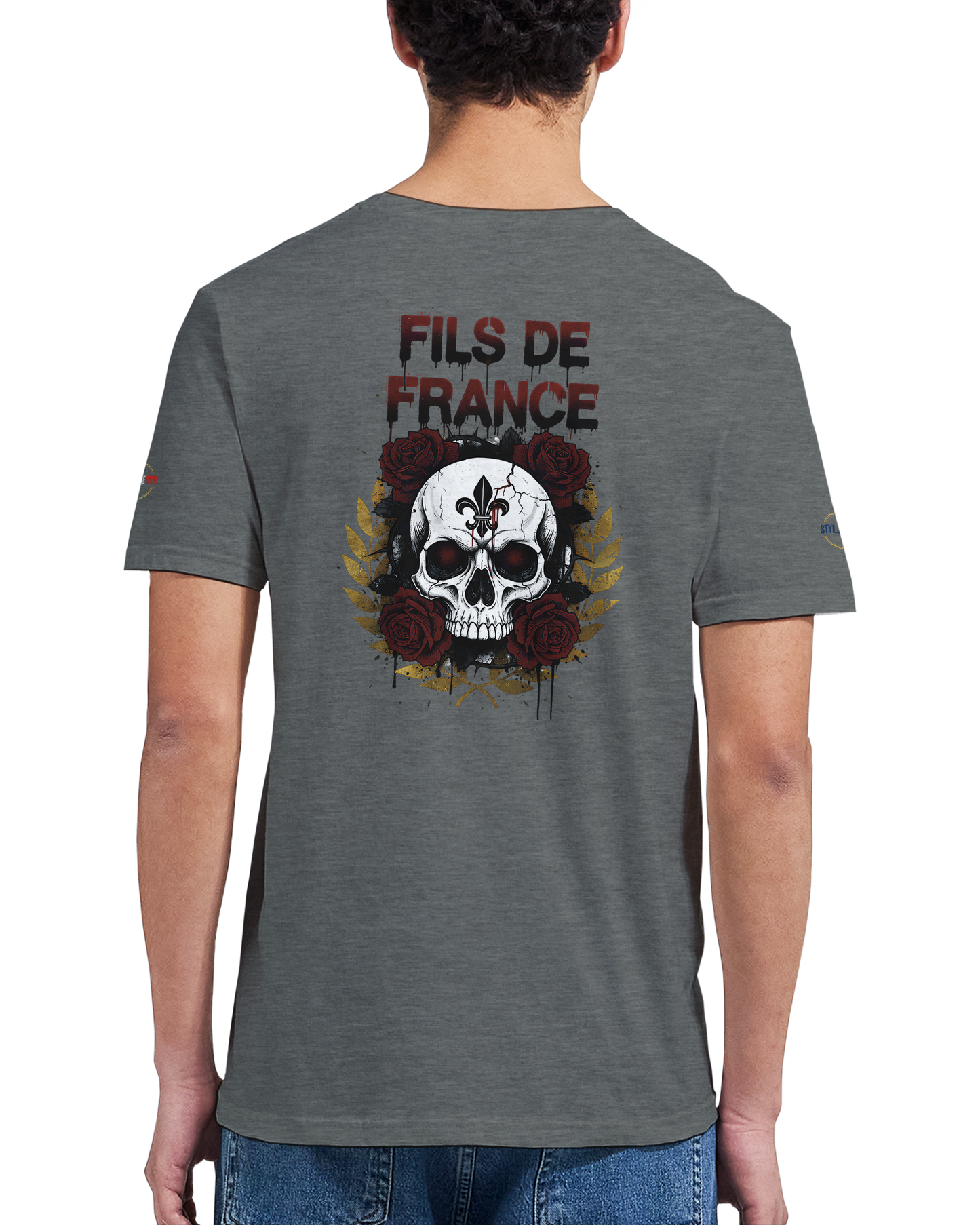 T-Shirt Homme Fils de France - Premium Coton Doux Impression Haute Définition
