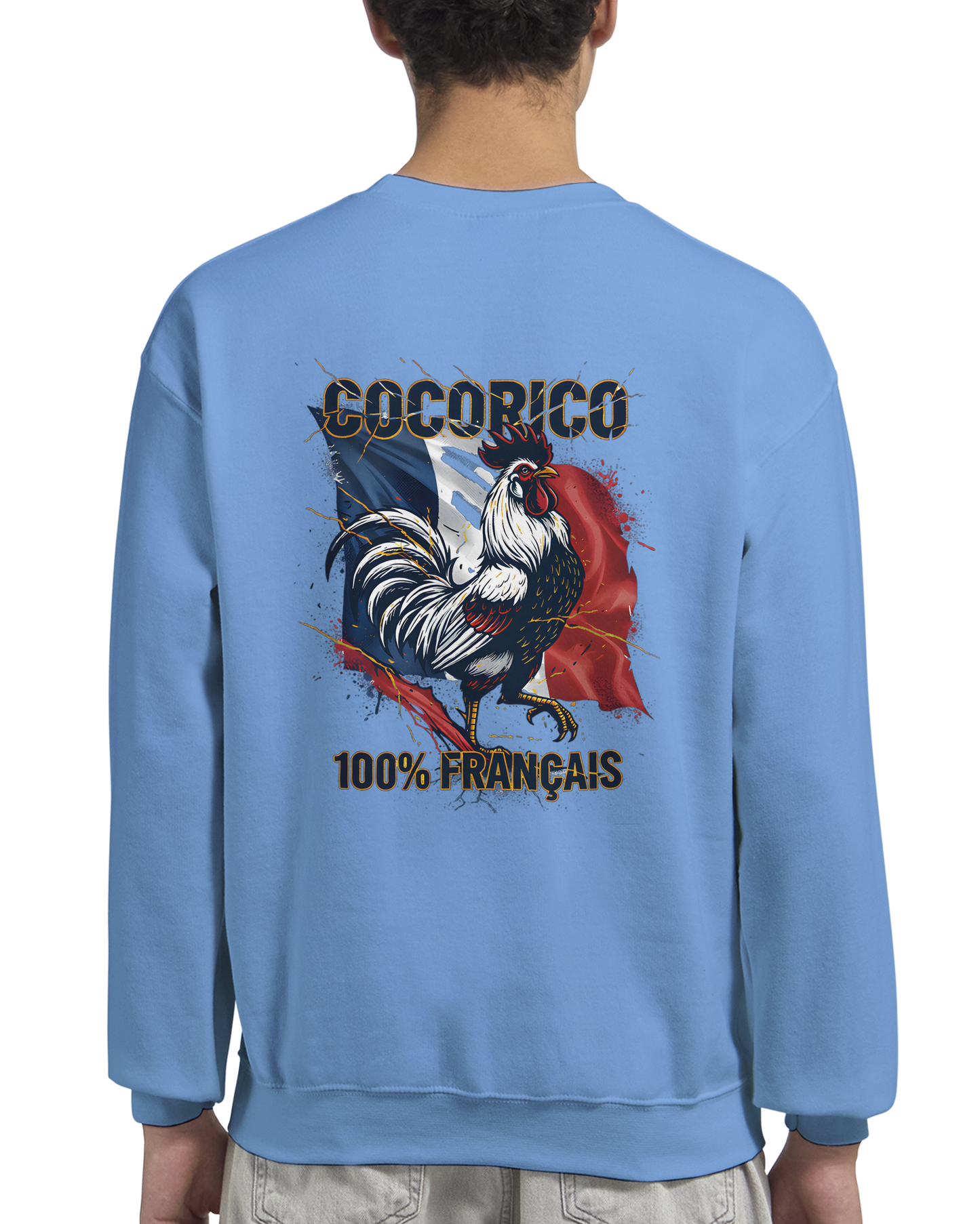 Sweat-shirt Homme Cocorico – Classique et Confortable