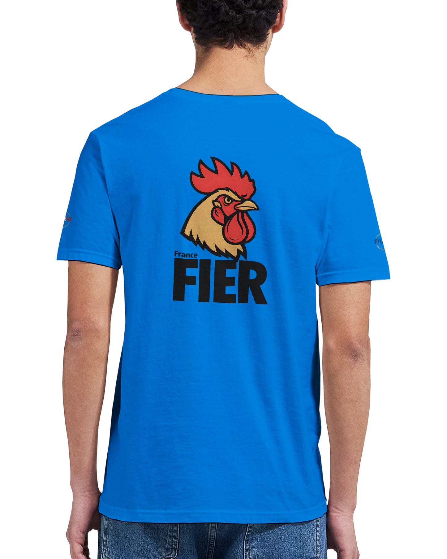 T-Shirt Homme France Fière - Premium Soft Cotton Graphic Tee