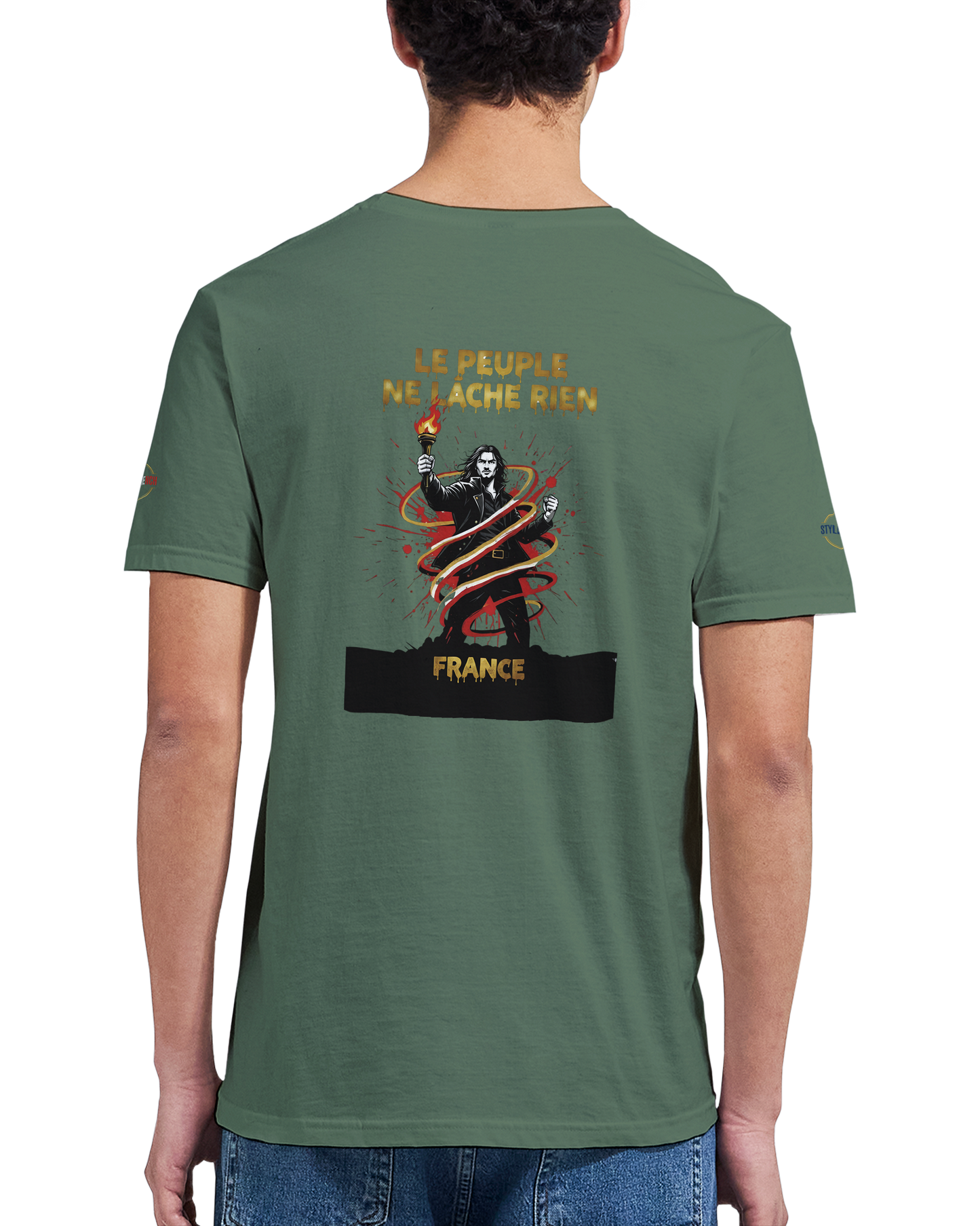 T-shirt Le Peuple Ne Lâche Rien – T-shirt Activiste Premium