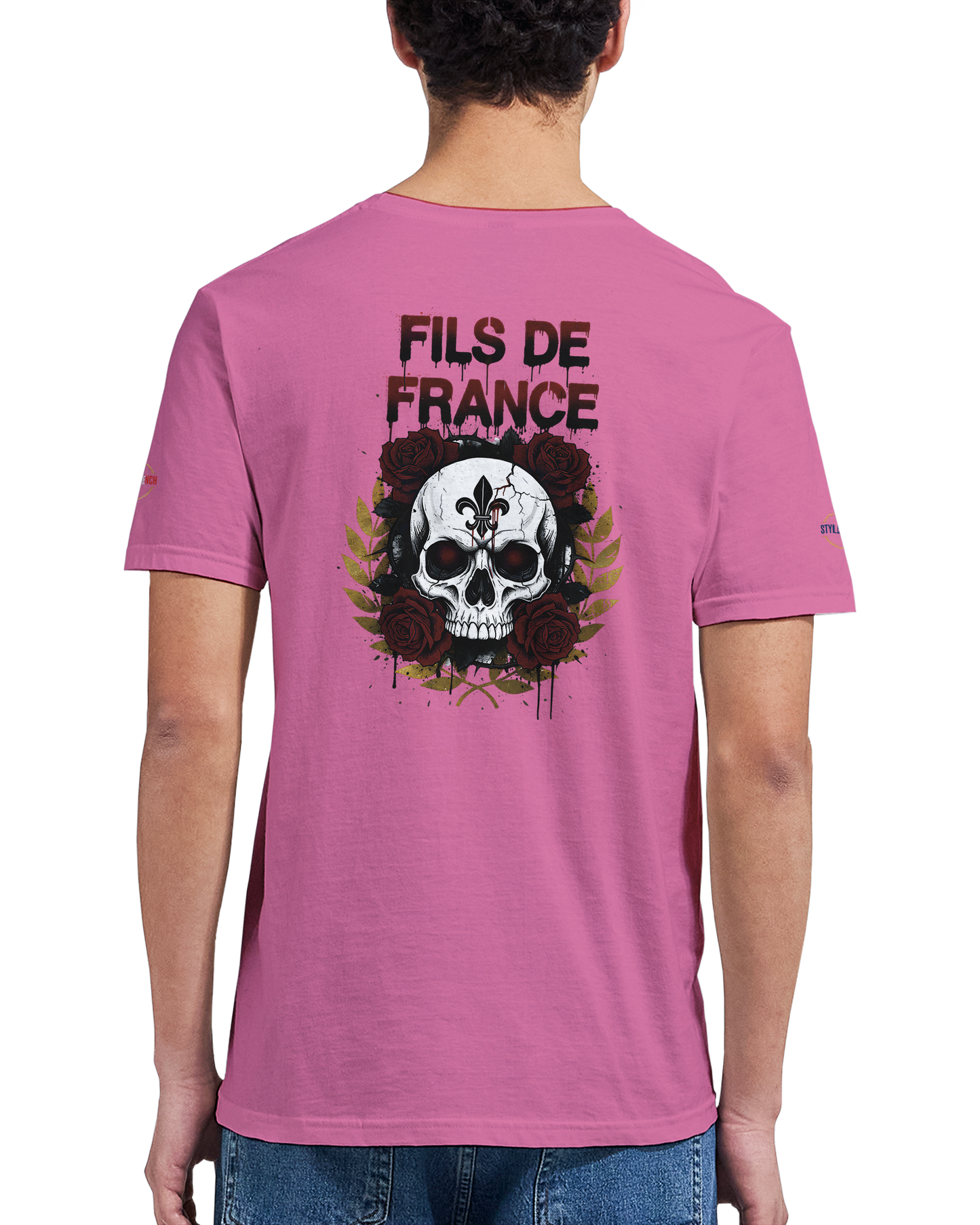 T-Shirt Homme Fils de France - Premium Coton Doux Impression Haute Définition