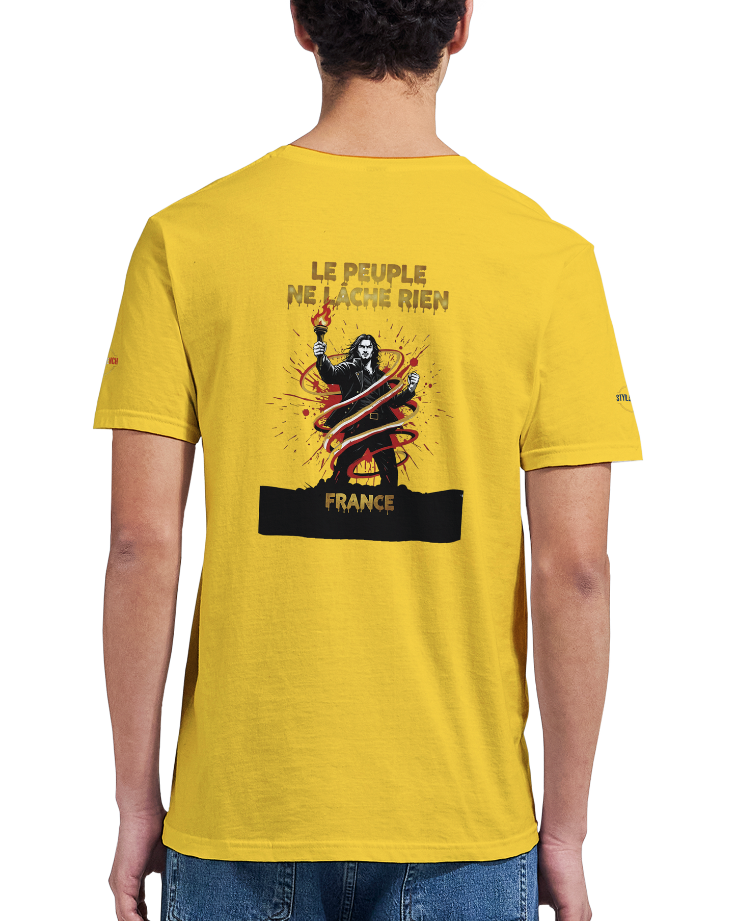 T-shirt Le Peuple Ne Lâche Rien – T-shirt Activiste Premium