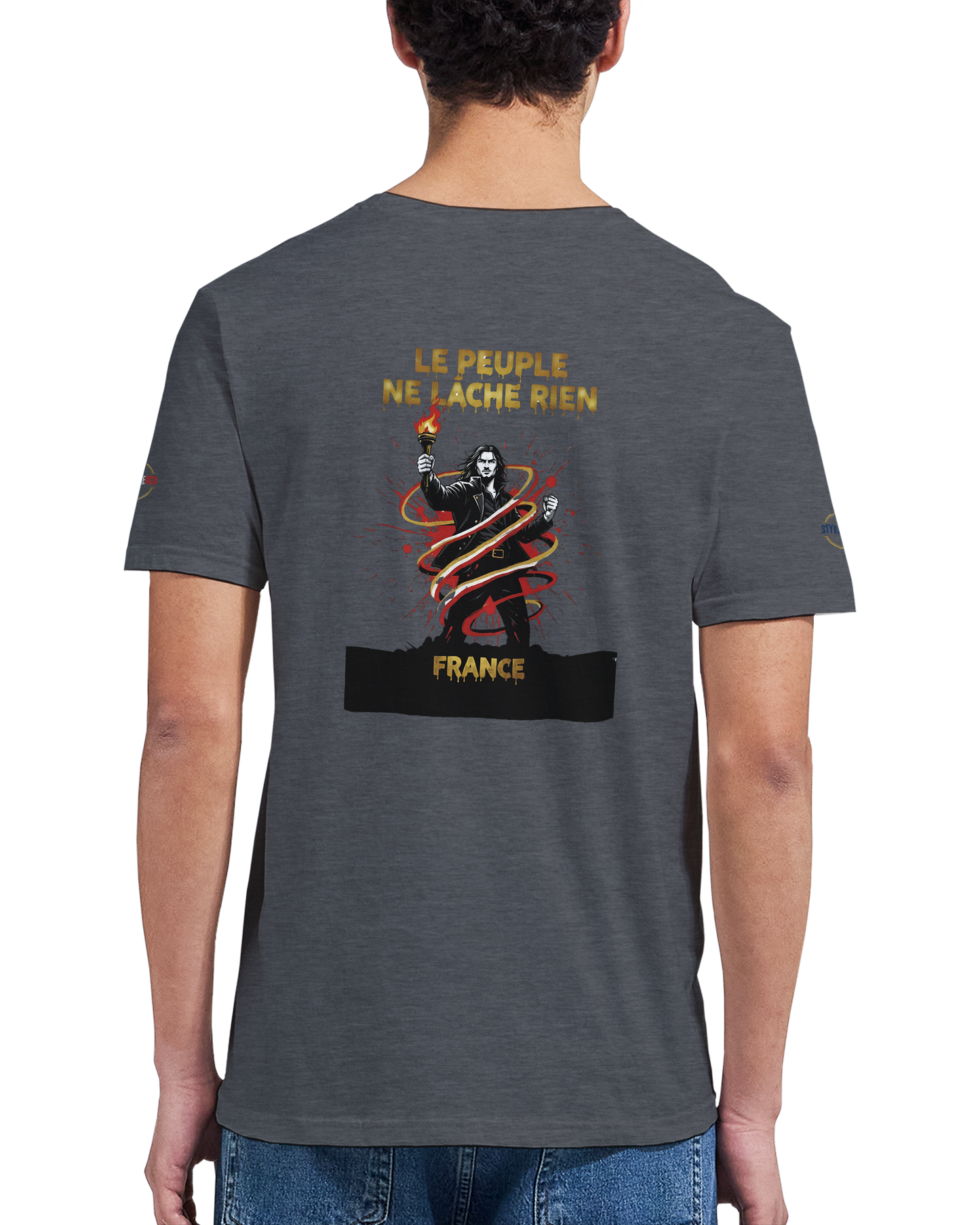T-shirt Le Peuple Ne Lâche Rien – T-shirt Activiste Premium