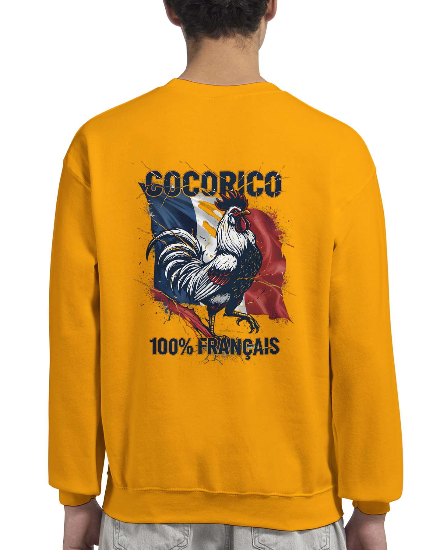 Sweat-shirt Homme Cocorico – Classique et Confortable