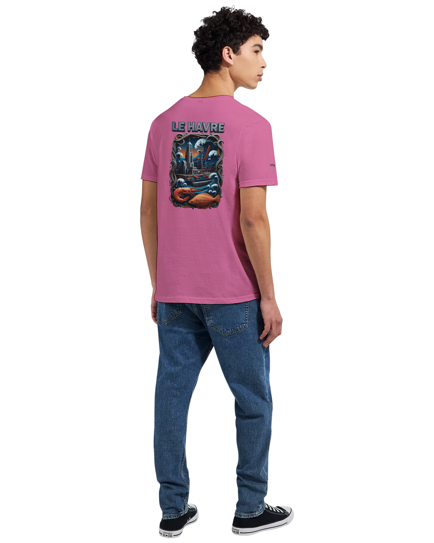 T-shirt Unisexe Le Havre – Coton Doux Premium pour Impression DTG