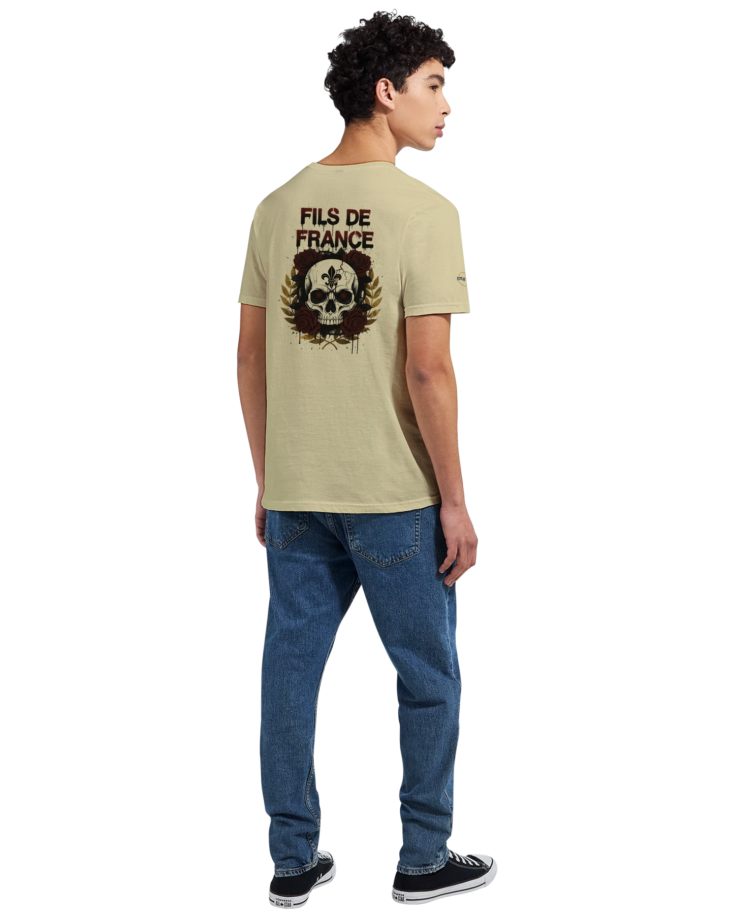 T-Shirt Homme Fils de France - Premium Coton Doux Impression Haute Définition