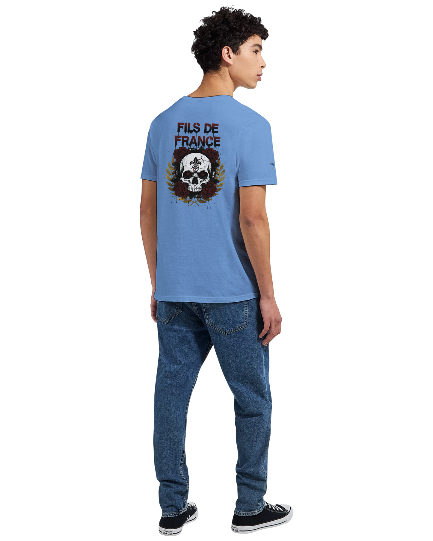 T-Shirt Homme Fils de France - Premium Coton Doux Impression Haute Définition