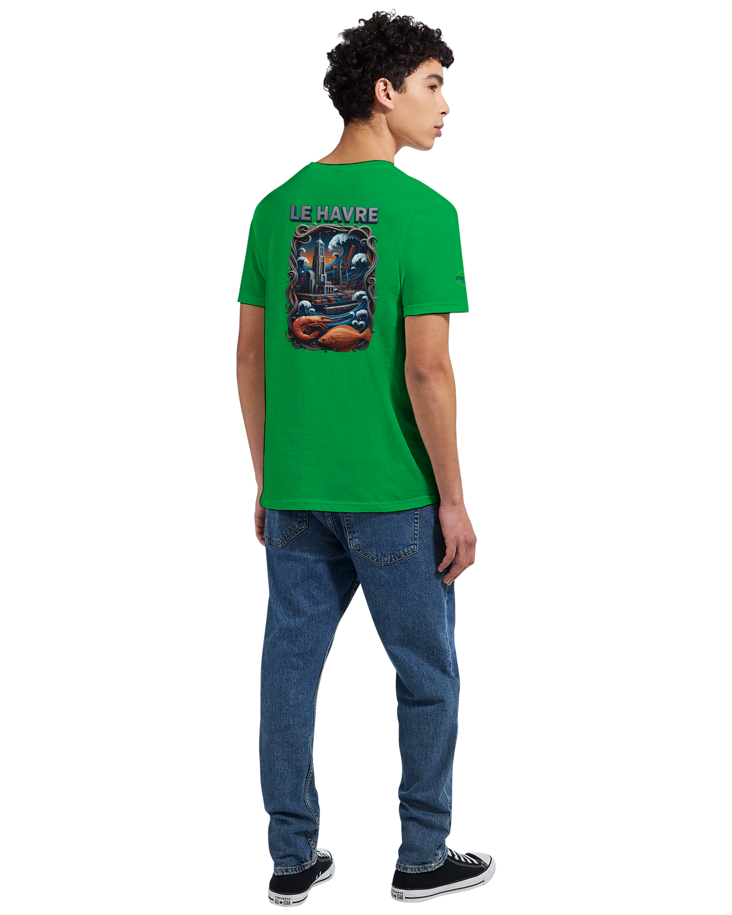 T-shirt Unisexe Le Havre – Coton Doux Premium pour Impression DTG
