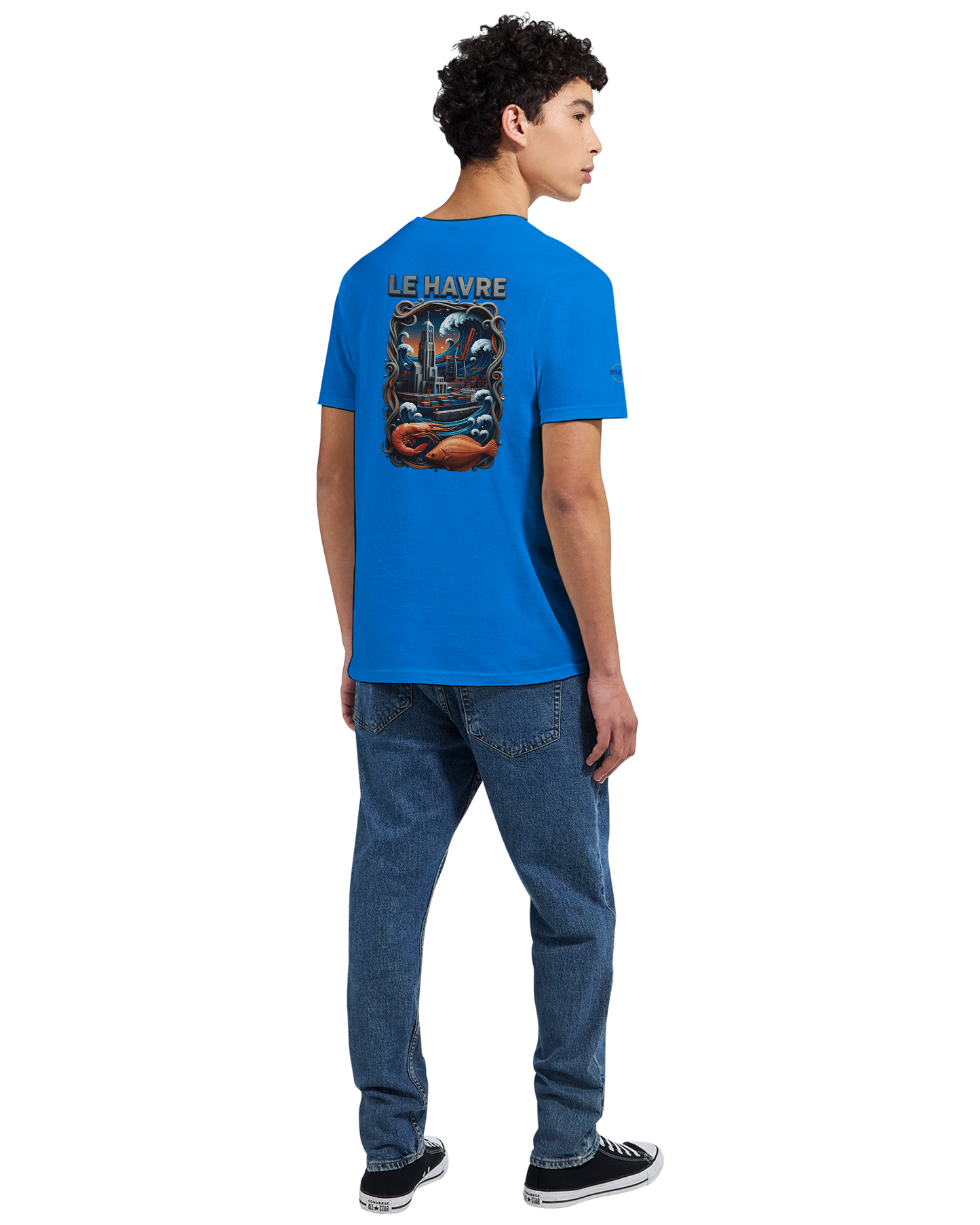 T-shirt Unisexe Le Havre – Coton Doux Premium pour Impression DTG