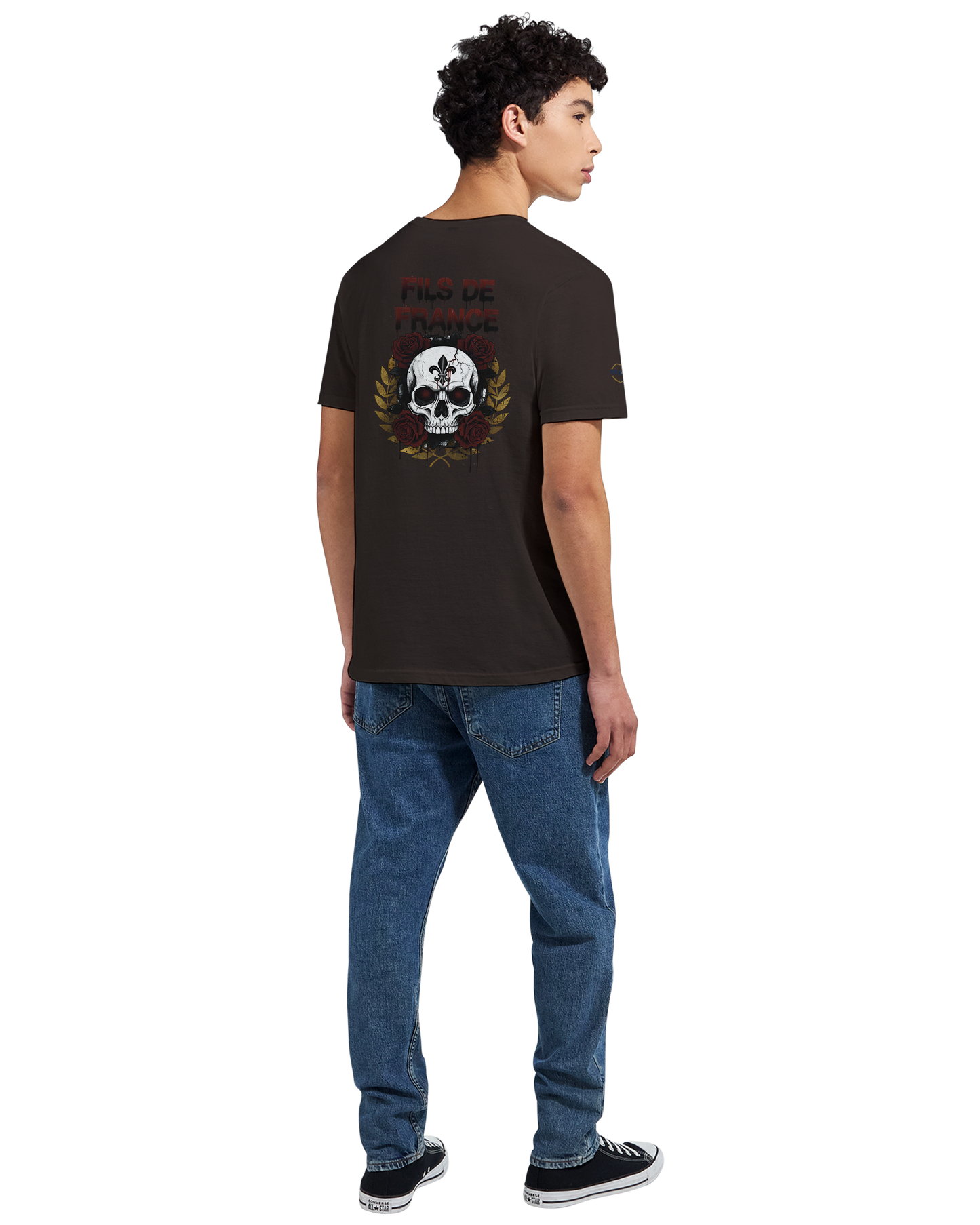 T-Shirt Homme Fils de France - Premium Coton Doux Impression Haute Définition