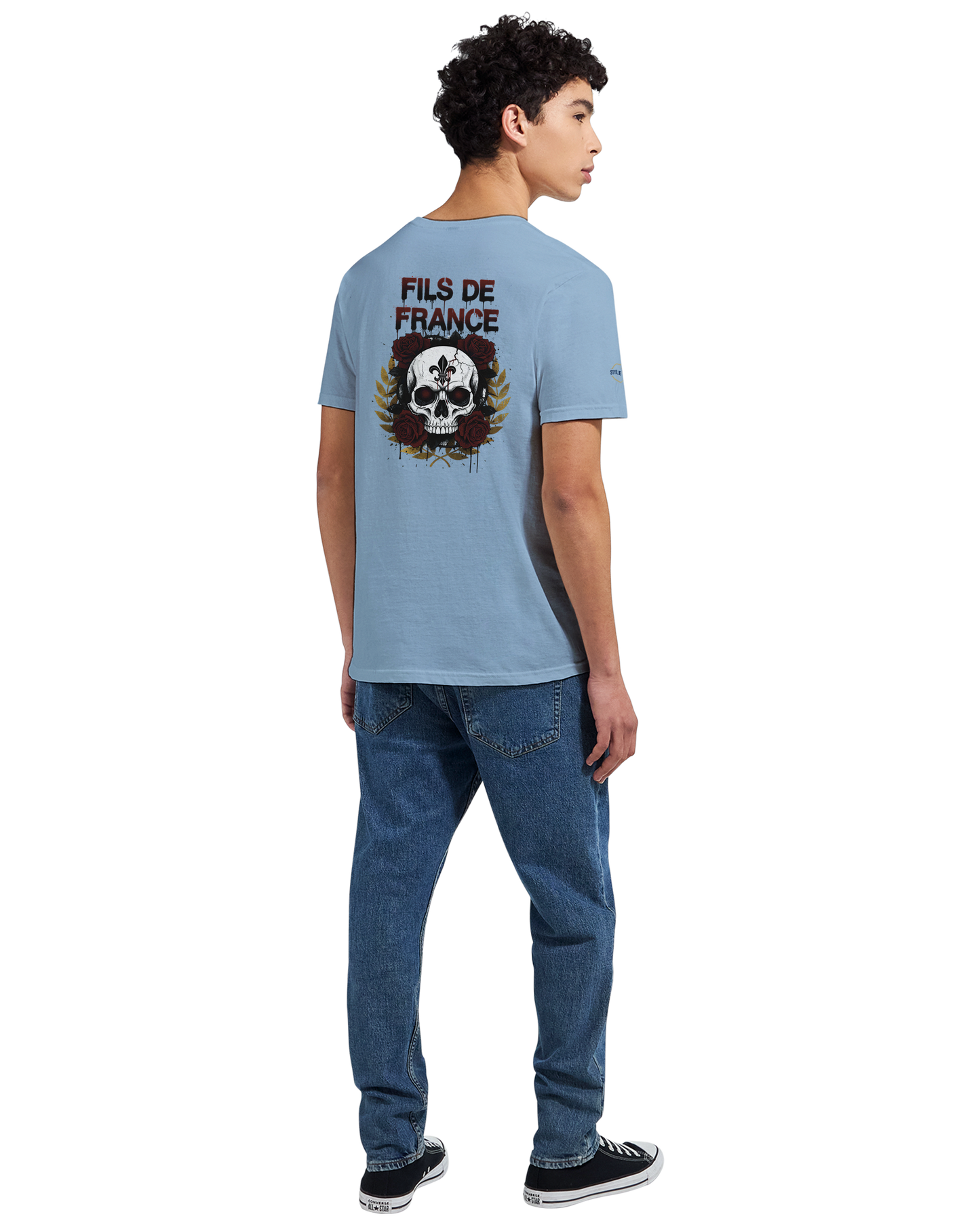 T-Shirt Homme Fils de France - Premium Coton Doux Impression Haute Définition