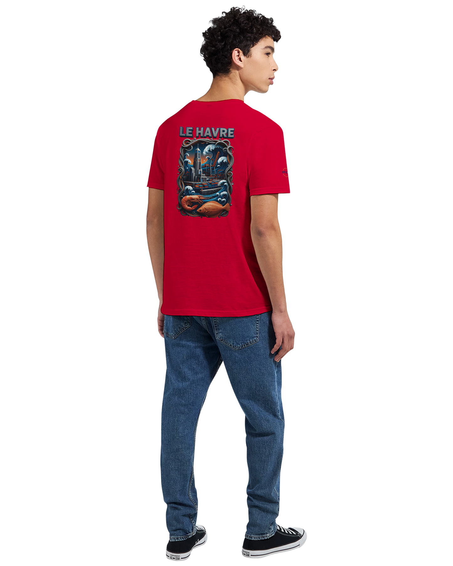 T-shirt Unisexe Le Havre – Coton Doux Premium pour Impression DTG