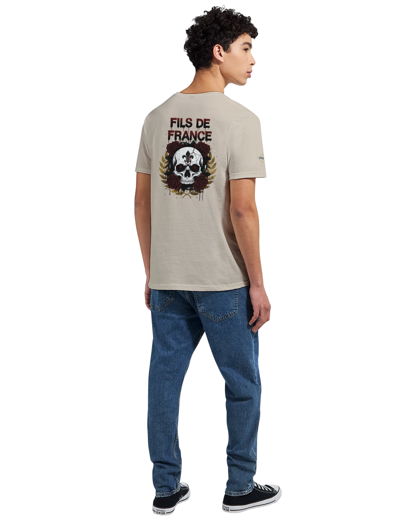T-Shirt Homme Fils de France - Premium Coton Doux Impression Haute Définition