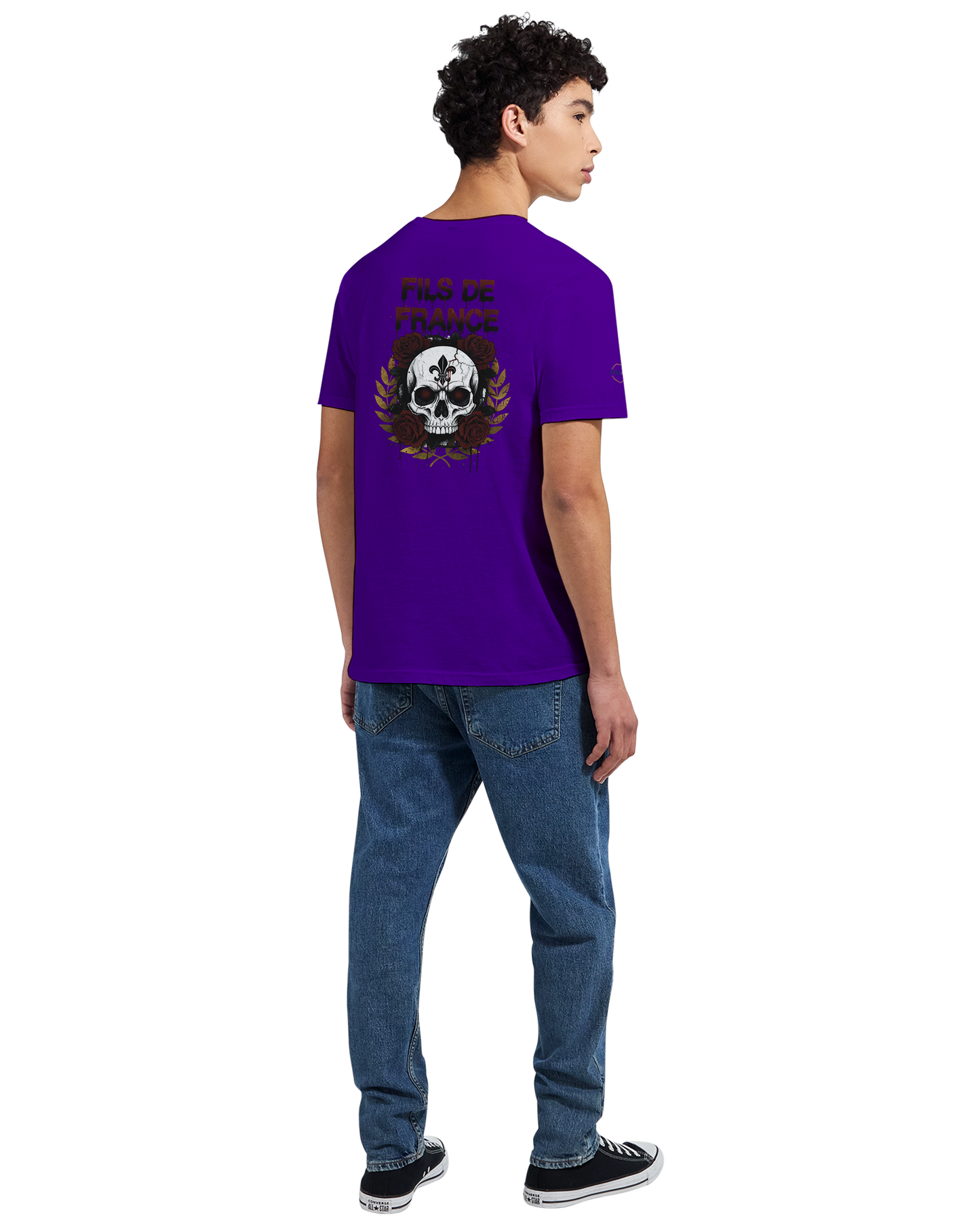 T-Shirt Homme Fils de France - Premium Coton Doux Impression Haute Définition