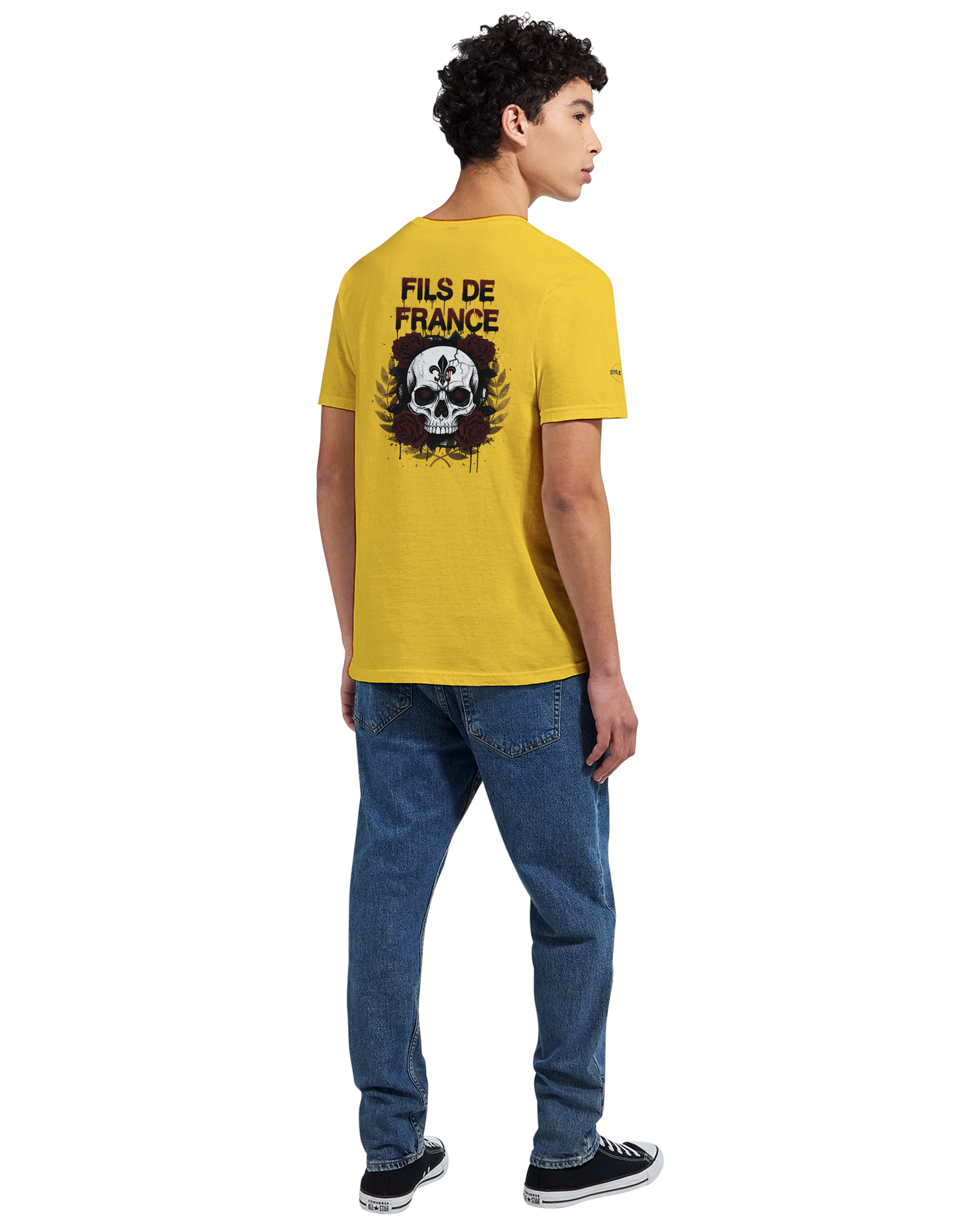 T-Shirt Homme Fils de France - Premium Coton Doux Impression Haute Définition
