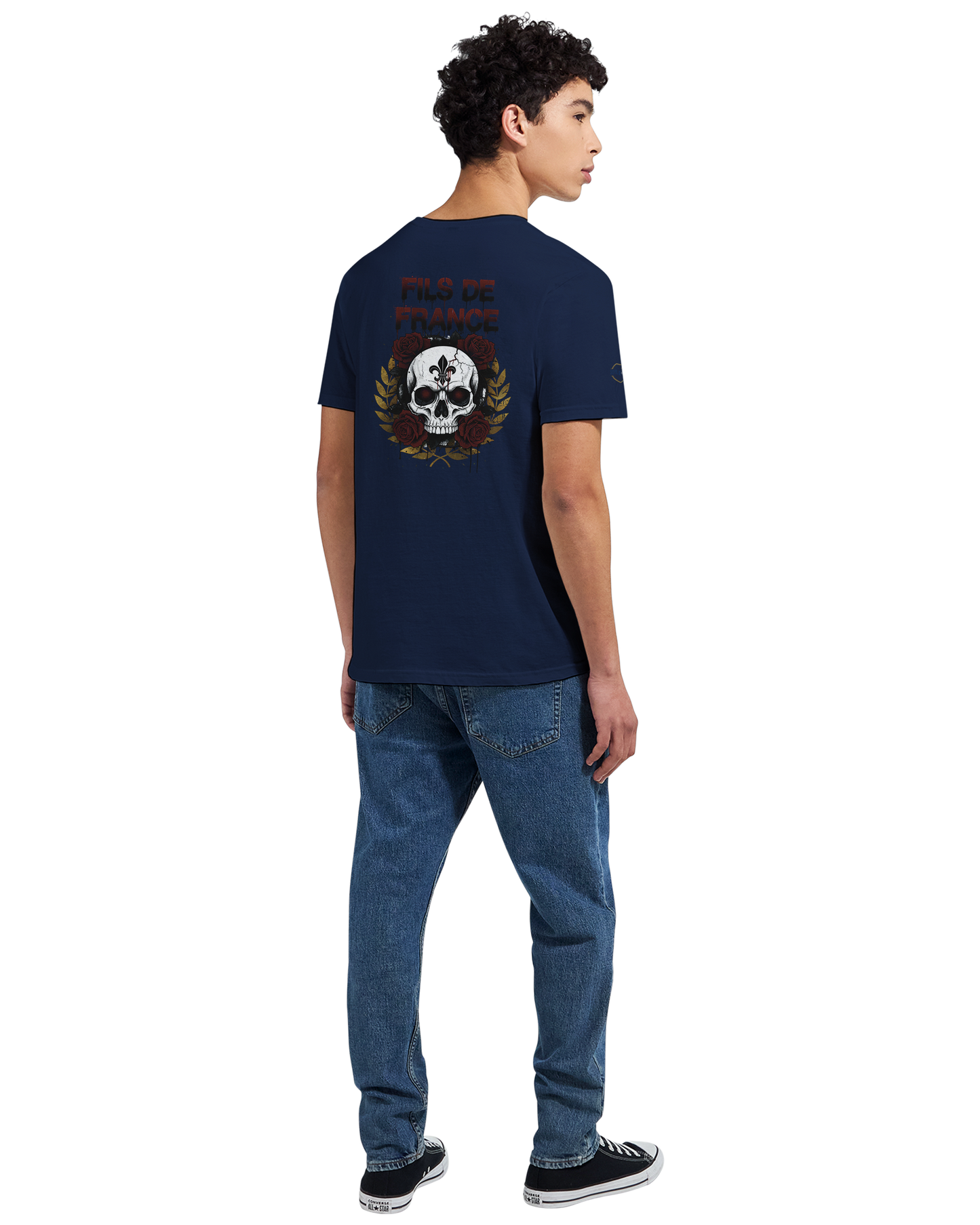 T-Shirt Homme Fils de France - Premium Coton Doux Impression Haute Définition