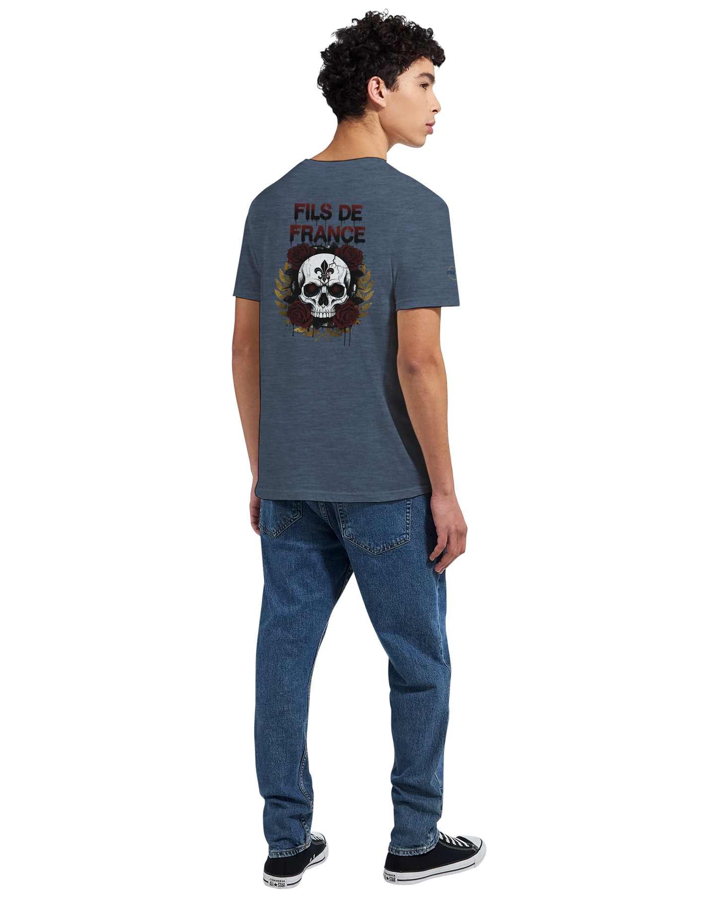 T-Shirt Homme Fils de France - Premium Coton Doux Impression Haute Définition