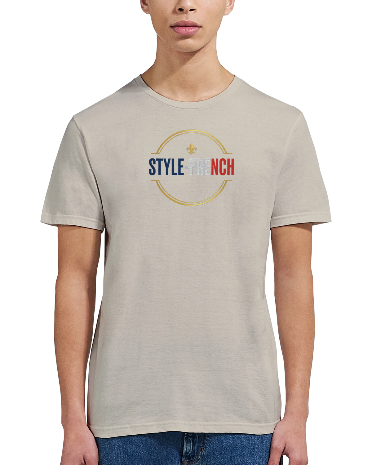 T-shirt Homme « On Nous Arrête Pas » - Classique Ras du Cou Gildan 64000