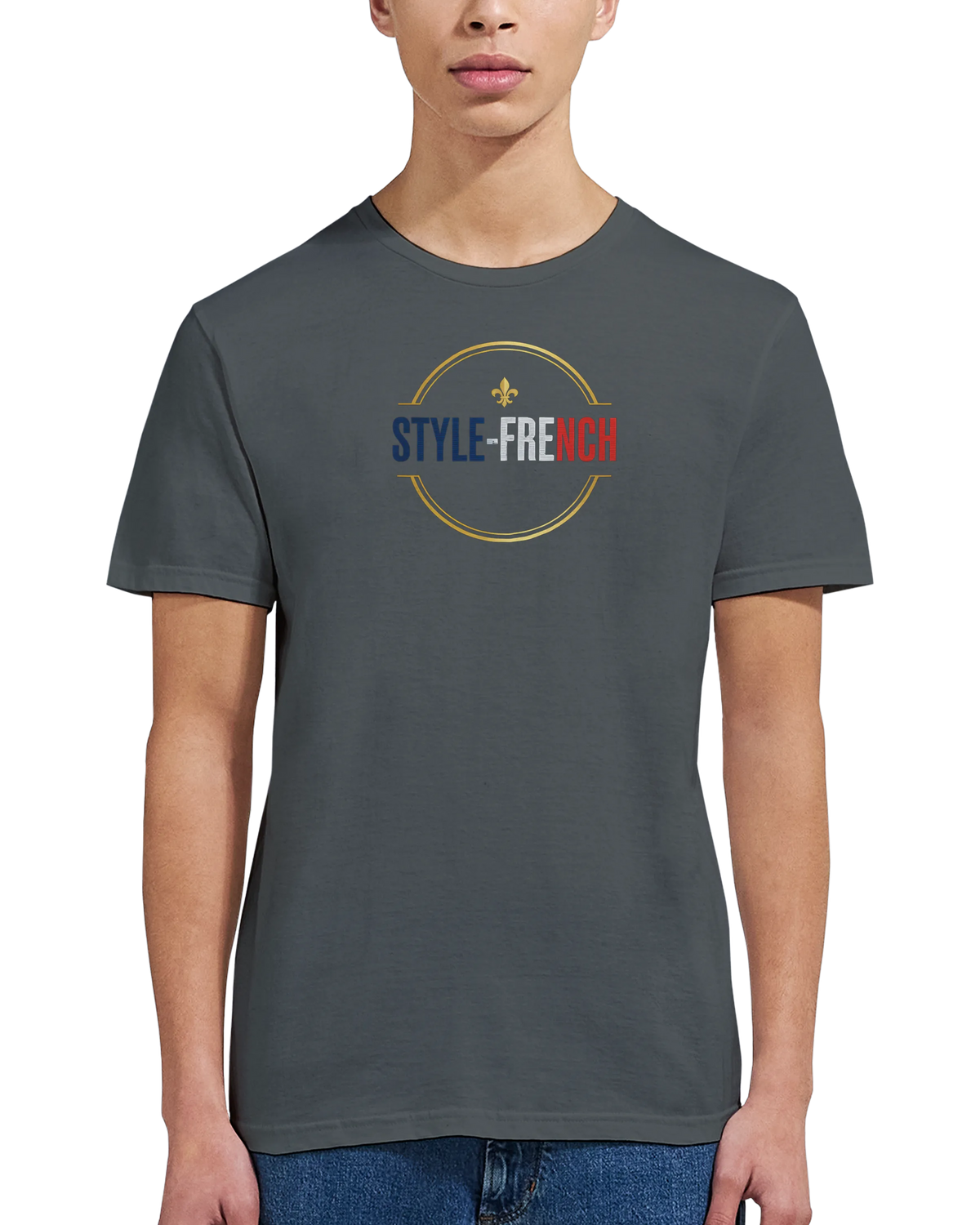 T-shirt Homme « On Nous Arrête Pas » - Classique Ras du Cou Gildan 64000