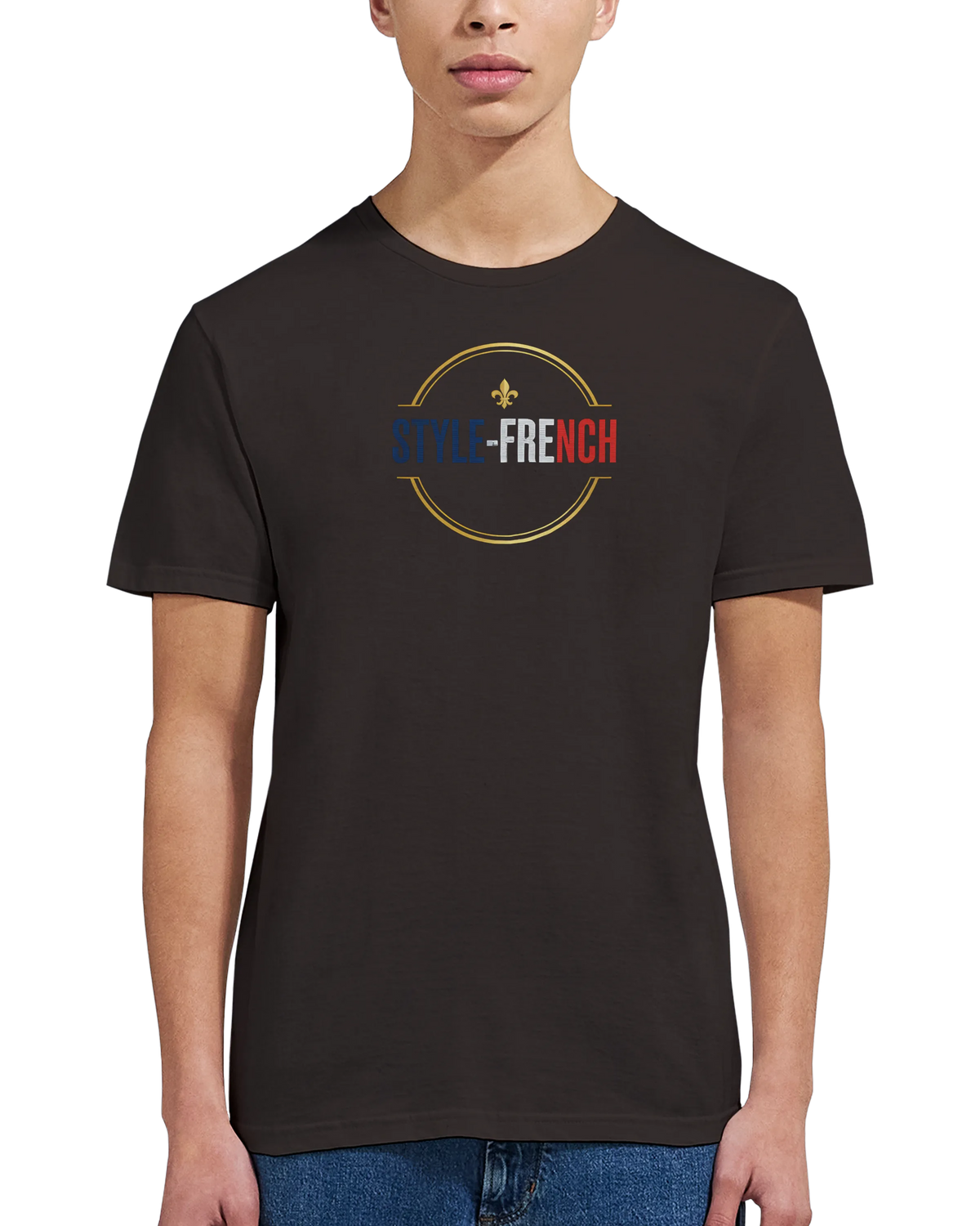 T-shirt Homme Chauvin et Fier de l'Être - Classique Ras du Cou Gildan 64000
