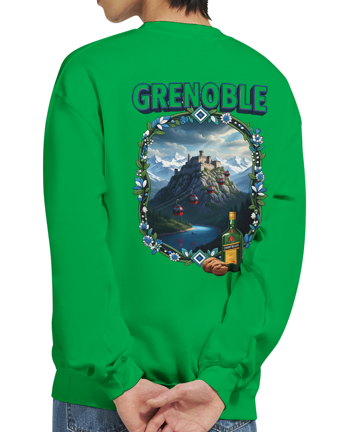 Sweat-shirt unisexe Grenoble – Style urbain premium