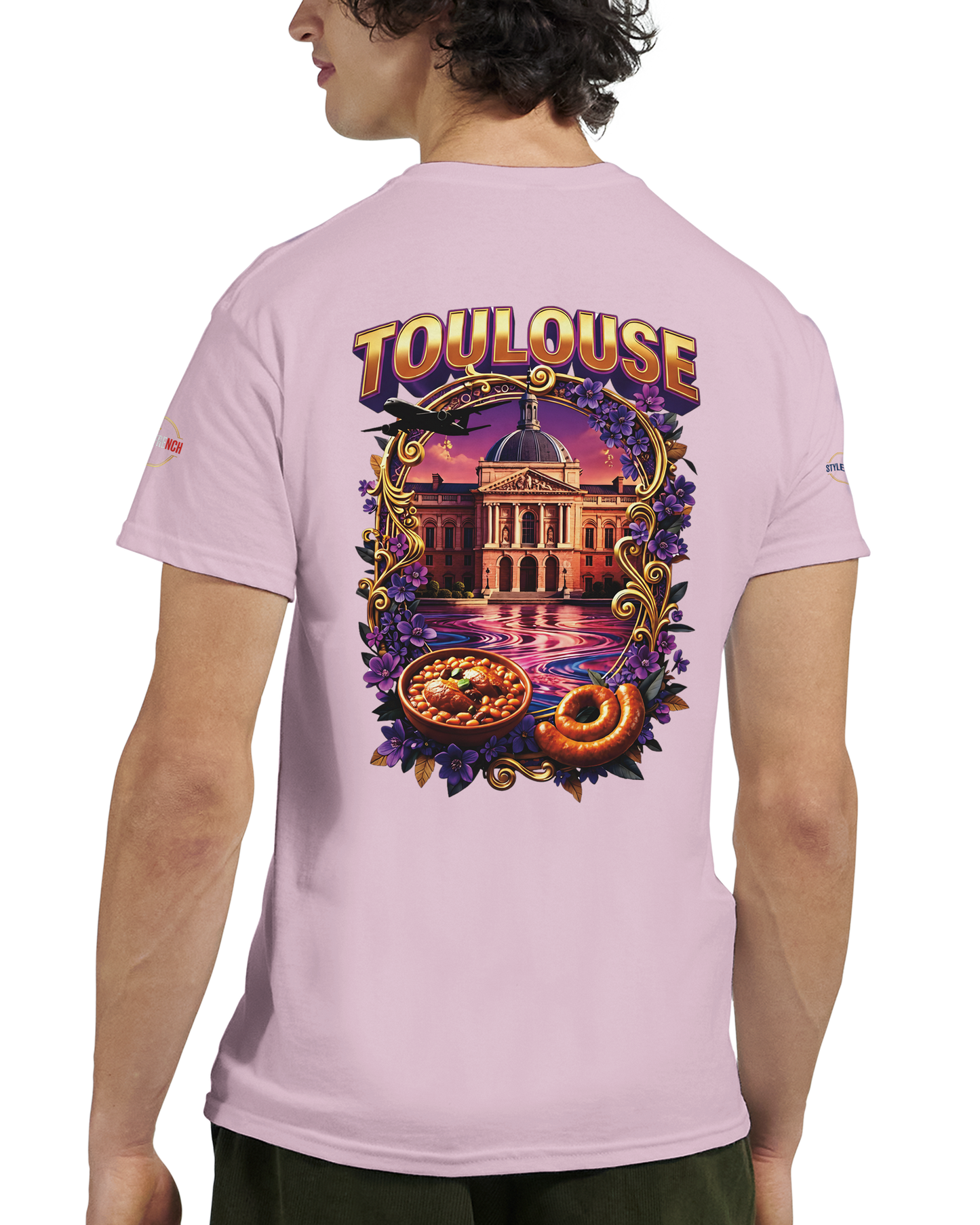 T-Shirt Unisexe Toulouse France – T-Shirt en Coton Premium à Coupe Classique
