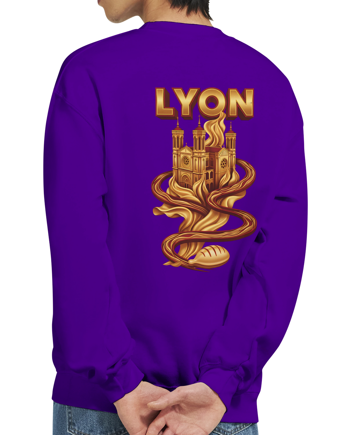 Sweat-shirt Unisexe Lyon – Confort Premium et Style Classique