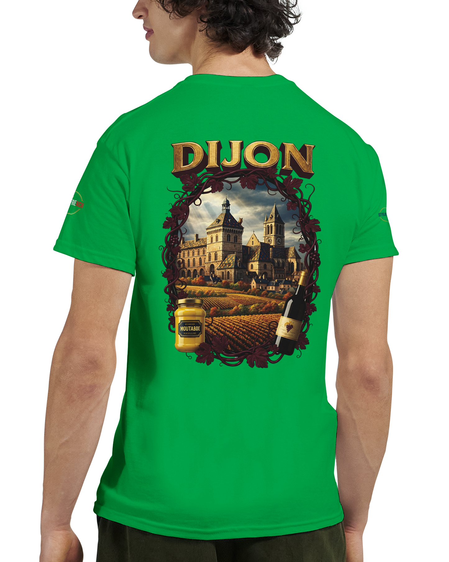 T-shirt Unisexe Dijon – Ville de France en Coton Premium