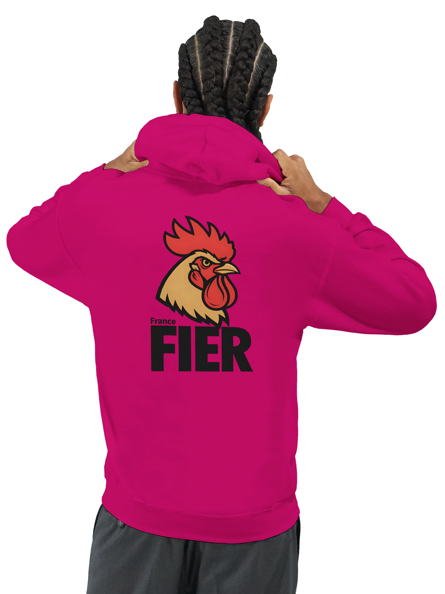 Sweat à Capuche Homme France Fière – Premium Confort et Style