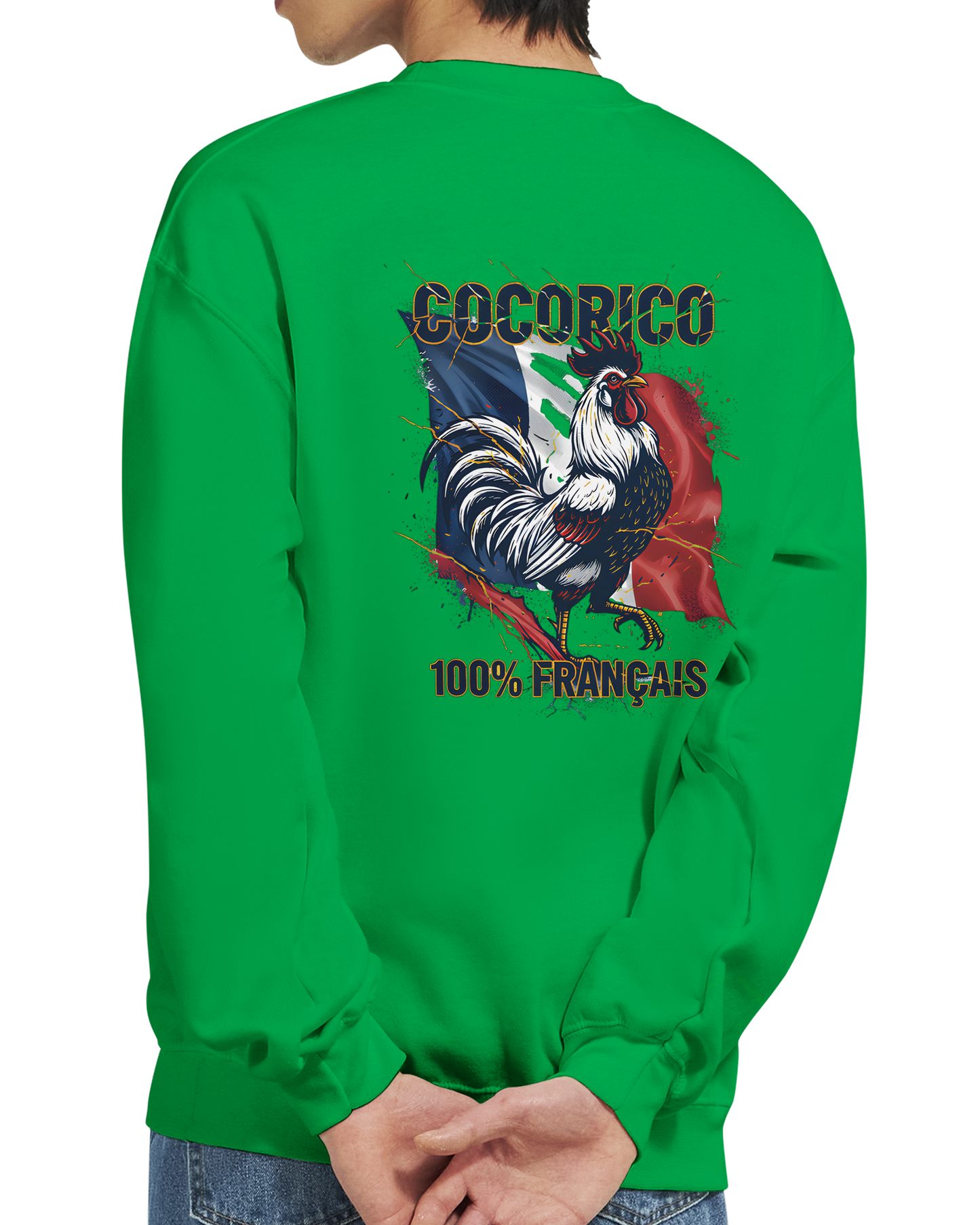 Sweat-shirt Homme Cocorico – Classique et Confortable
