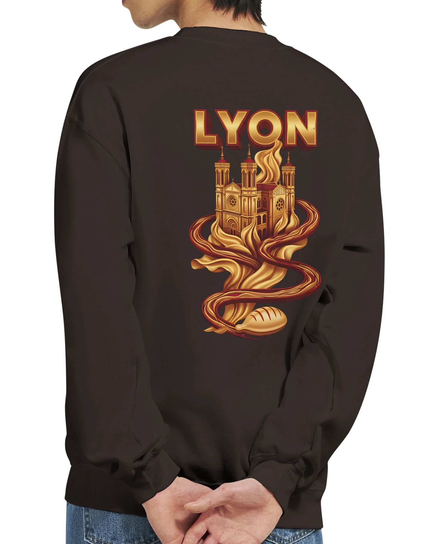 Sweat-shirt Unisexe Lyon – Confort Premium et Style Classique