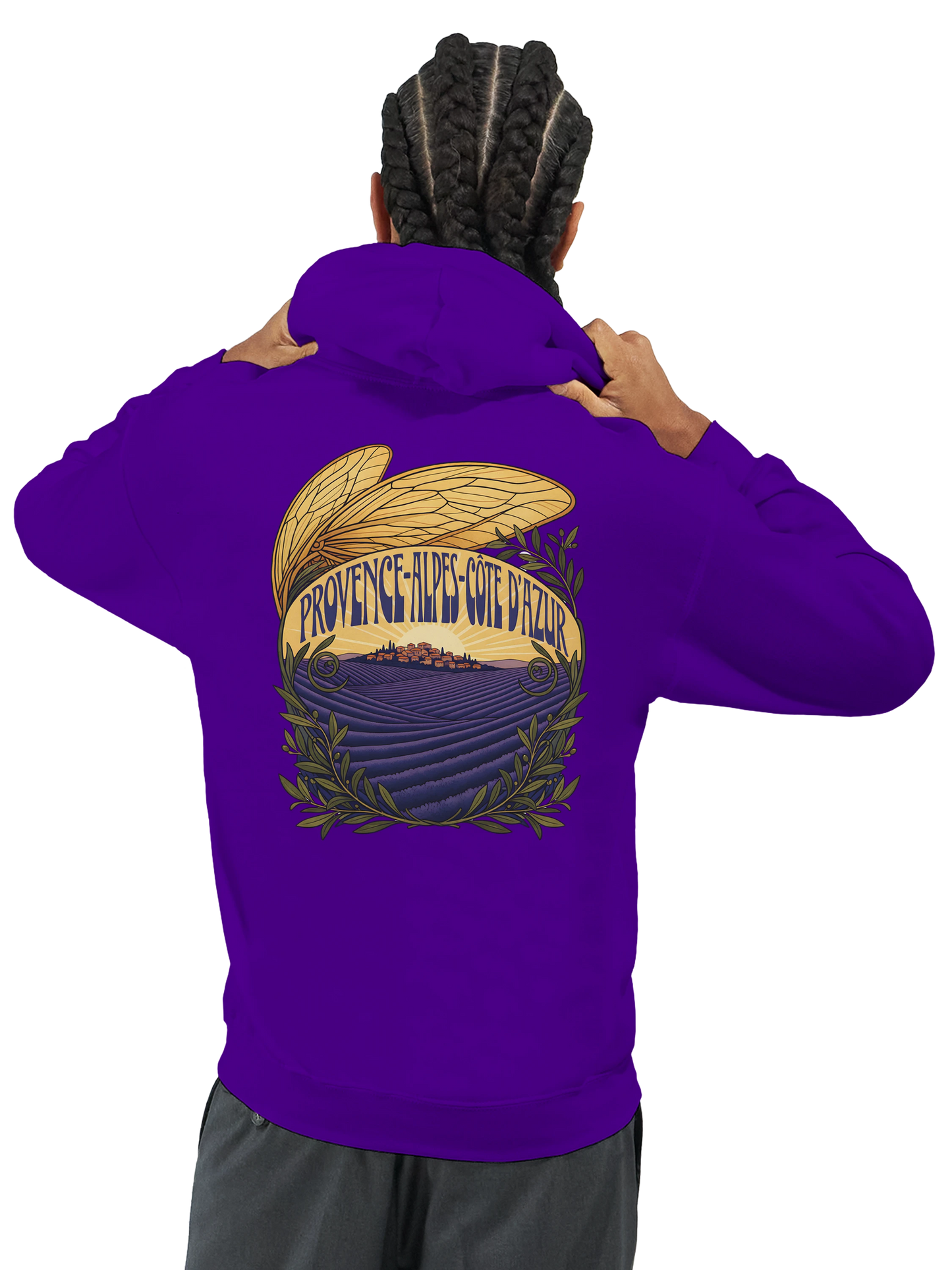 Sweat à capuche unisexe Provence-Alpes-Côte d'Azur – Confort premium