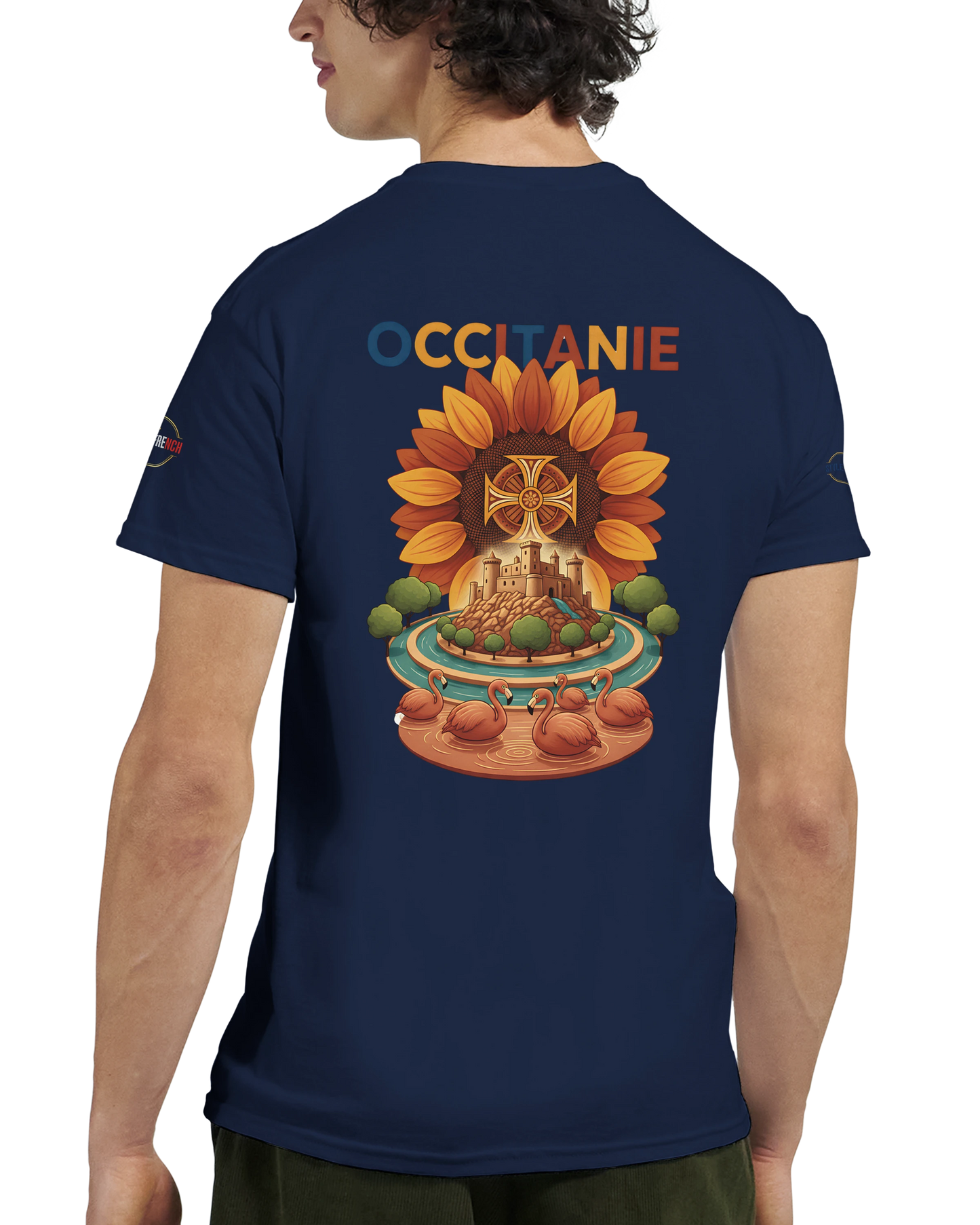 T-shirt Unisexe Occitanie – Coton Épais Premium