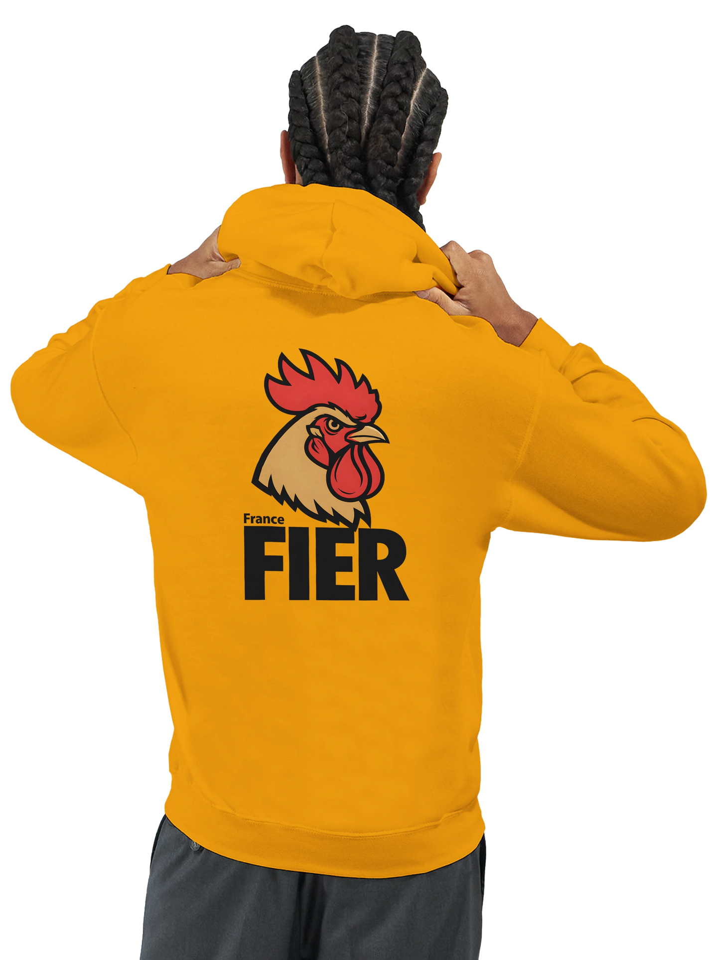 Sweat à Capuche Homme France Fière – Premium Confort et Style