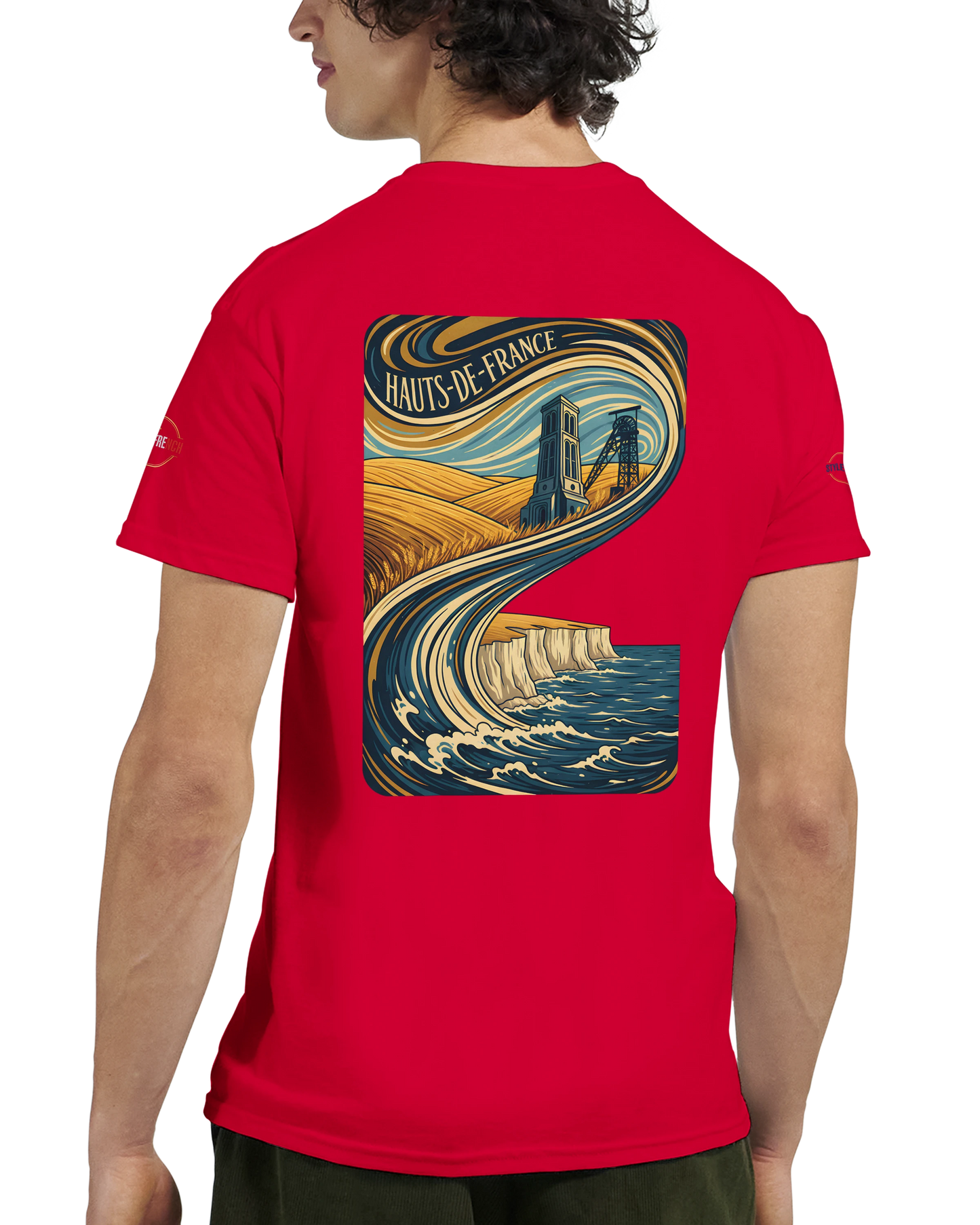 T-shirt Unisexe Haut de France - Coton Épais Premium