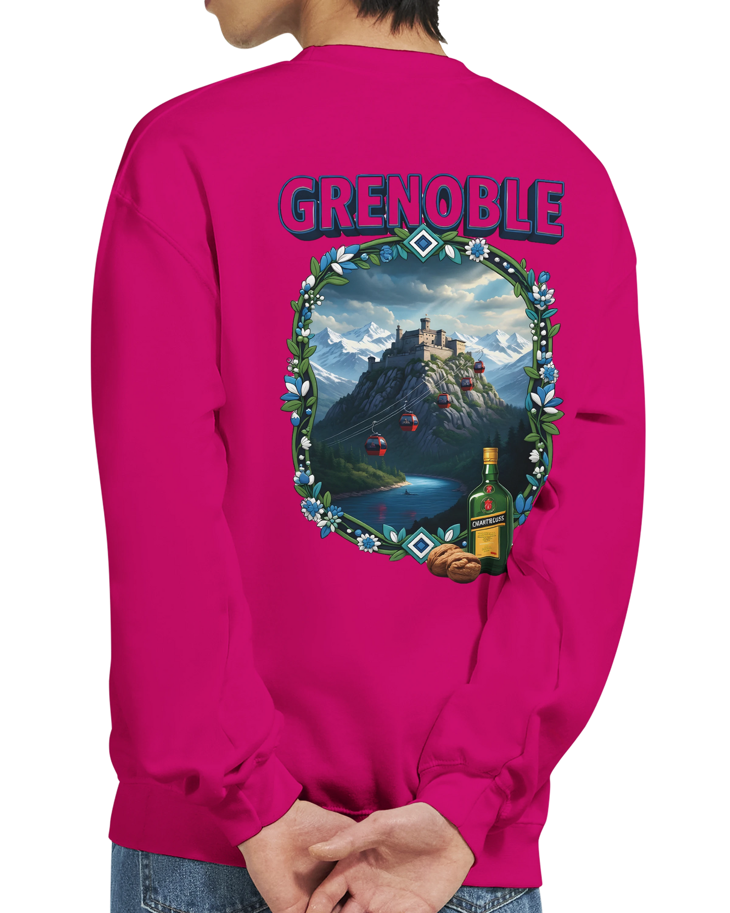 Sweat-shirt unisexe Grenoble – Style urbain premium