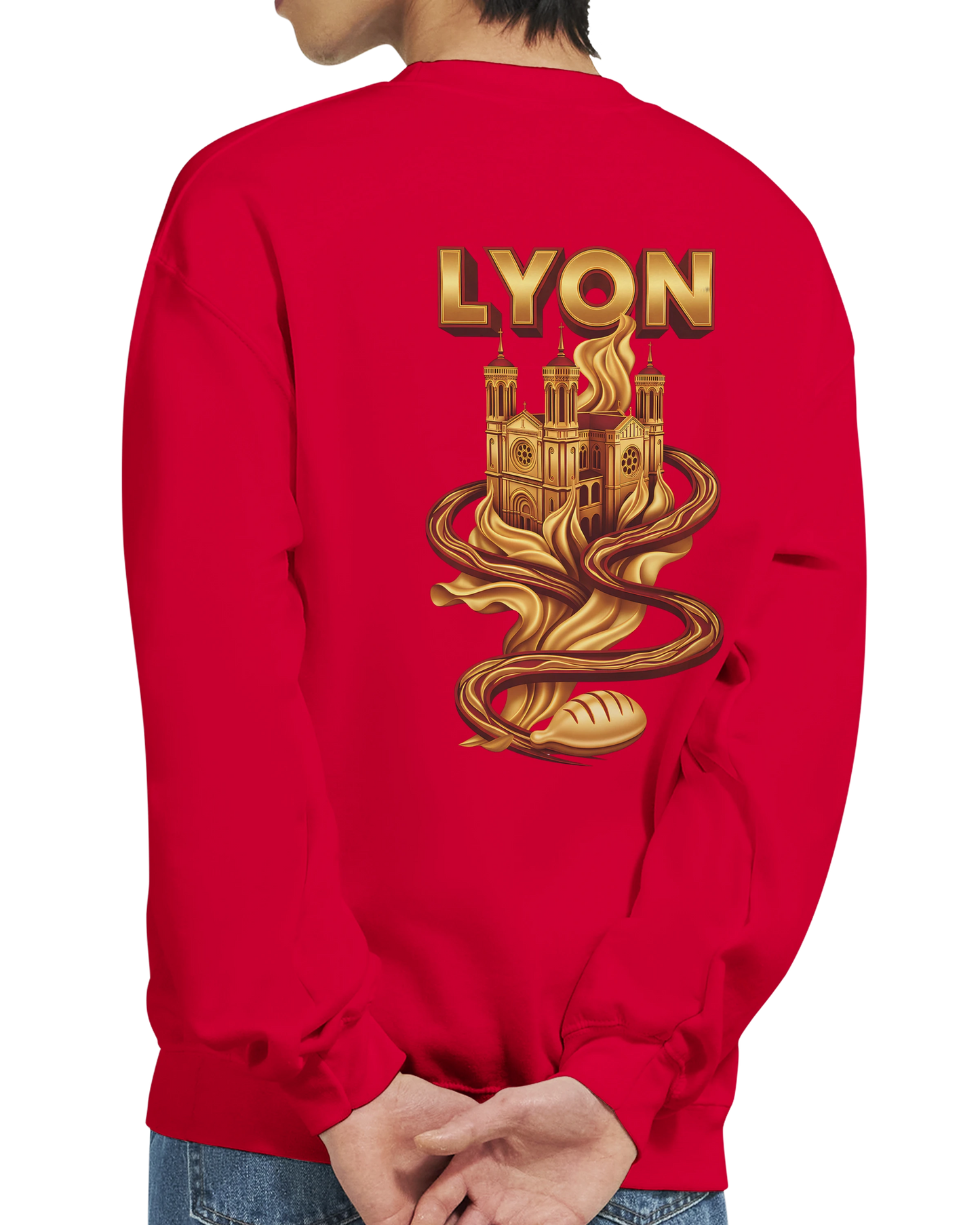 Sweat-shirt Unisexe Lyon – Confort Premium et Style Classique