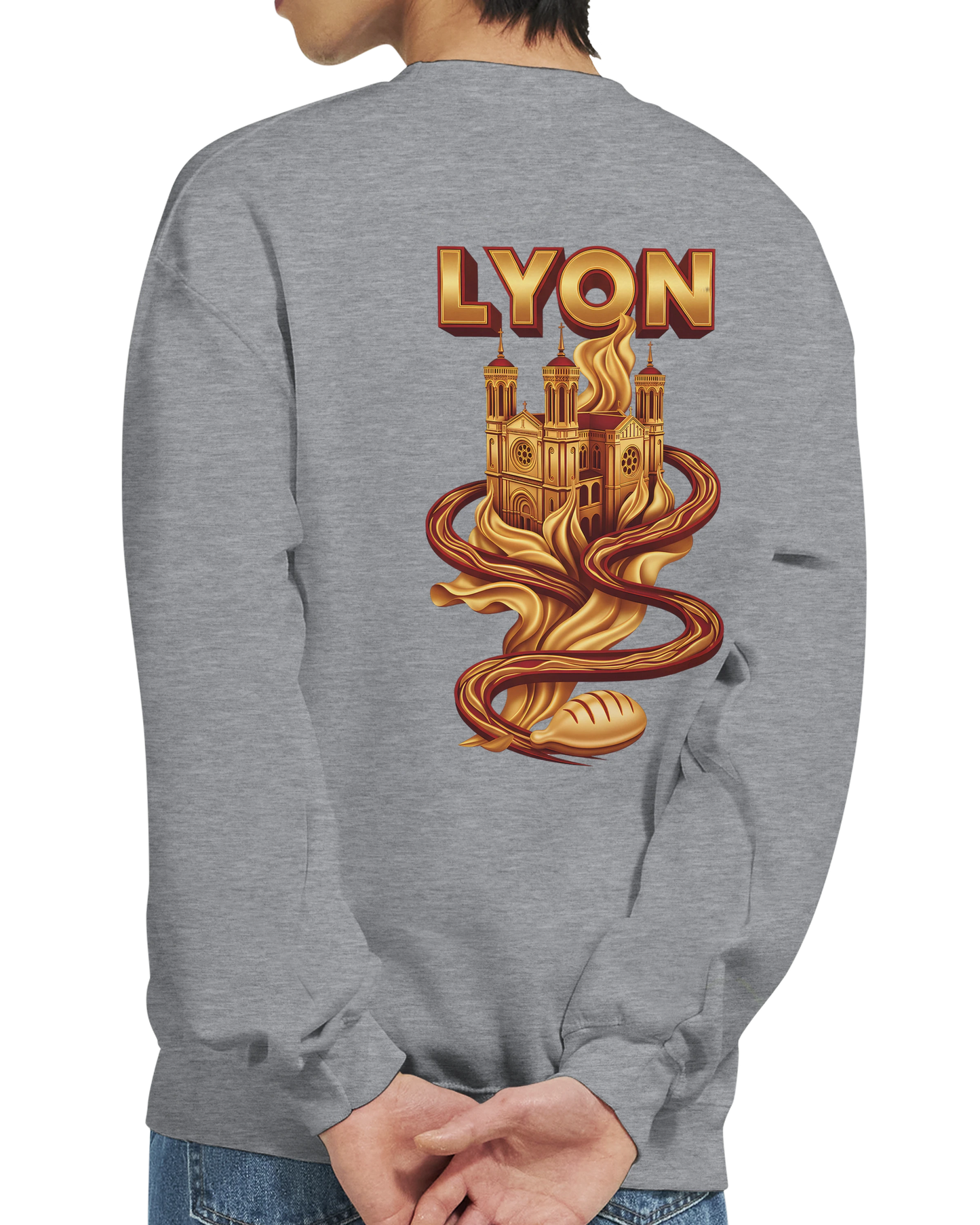 Sweat-shirt Unisexe Lyon – Confort Premium et Style Classique