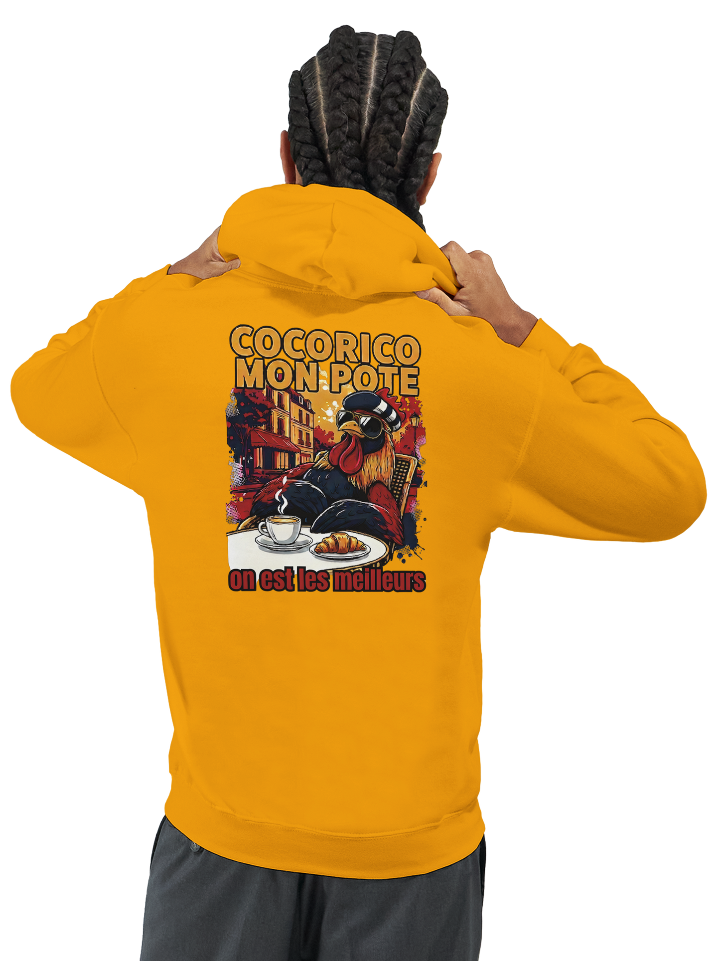 Sweat à Capuche homme on est les meilleurs