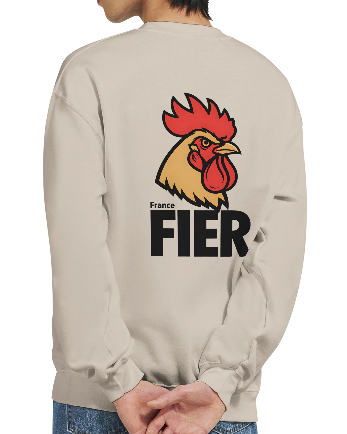 Sweat-shirt Homme France Fier - Coupe Classique et Confort Premium