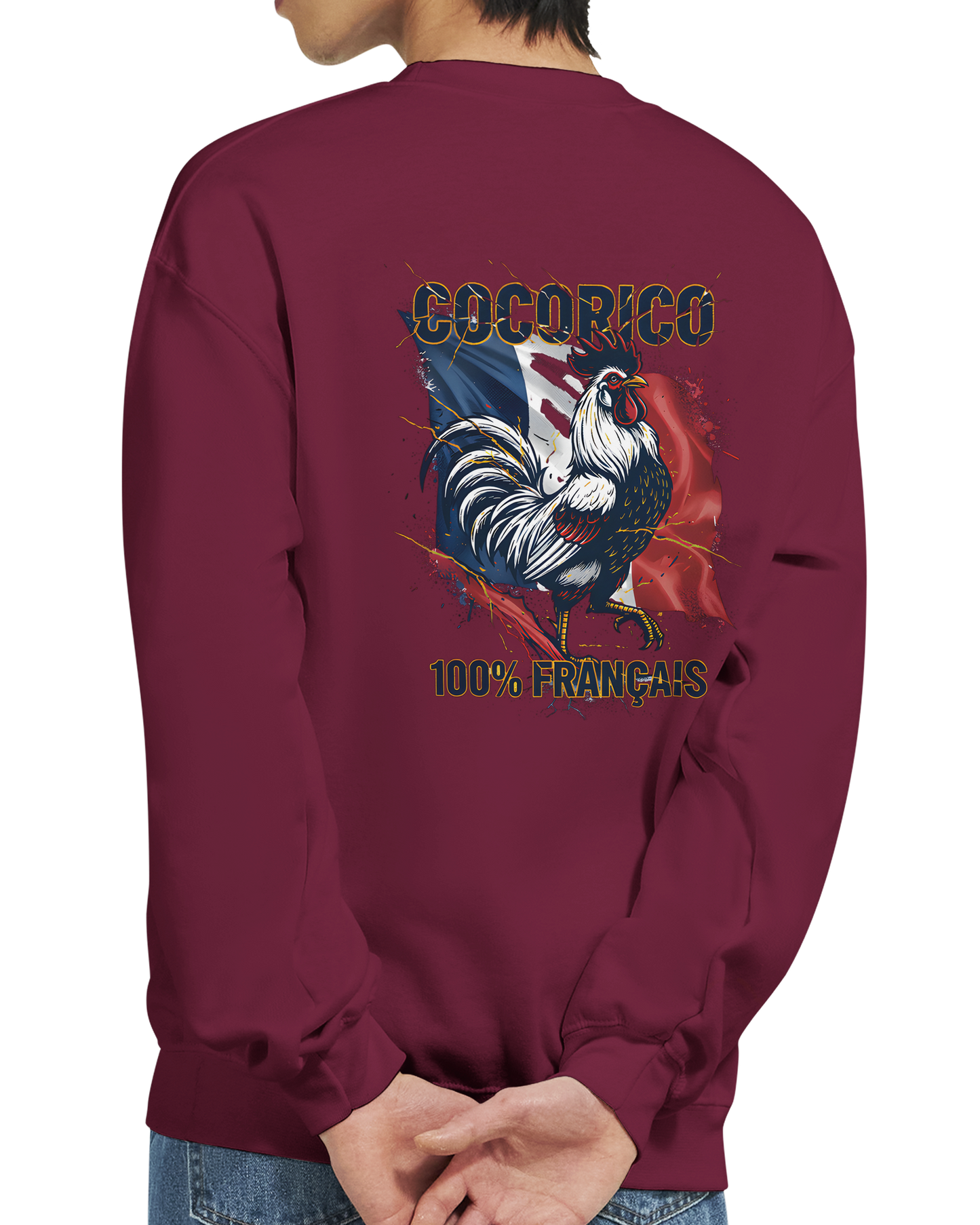 Sweat-shirt Homme Cocorico – Classique et Confortable
