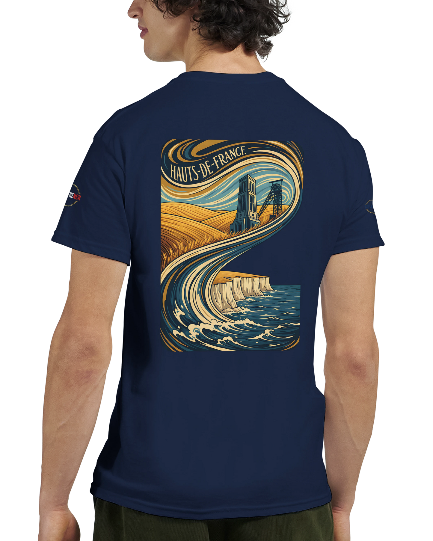 T-shirt Unisexe Haut de France - Coton Épais Premium