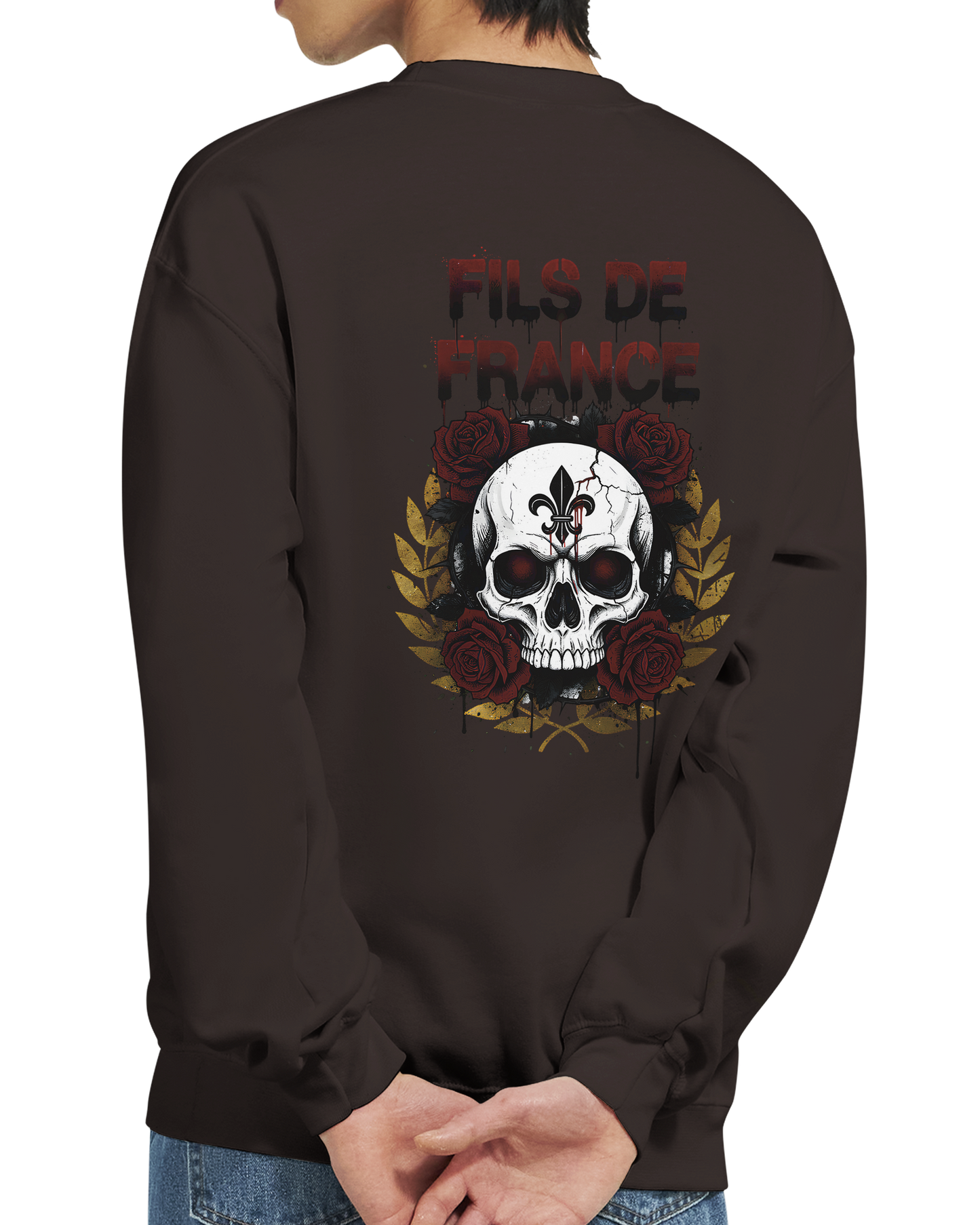 Sweat-shirt Homme Fils de France –Premium Confort Classique