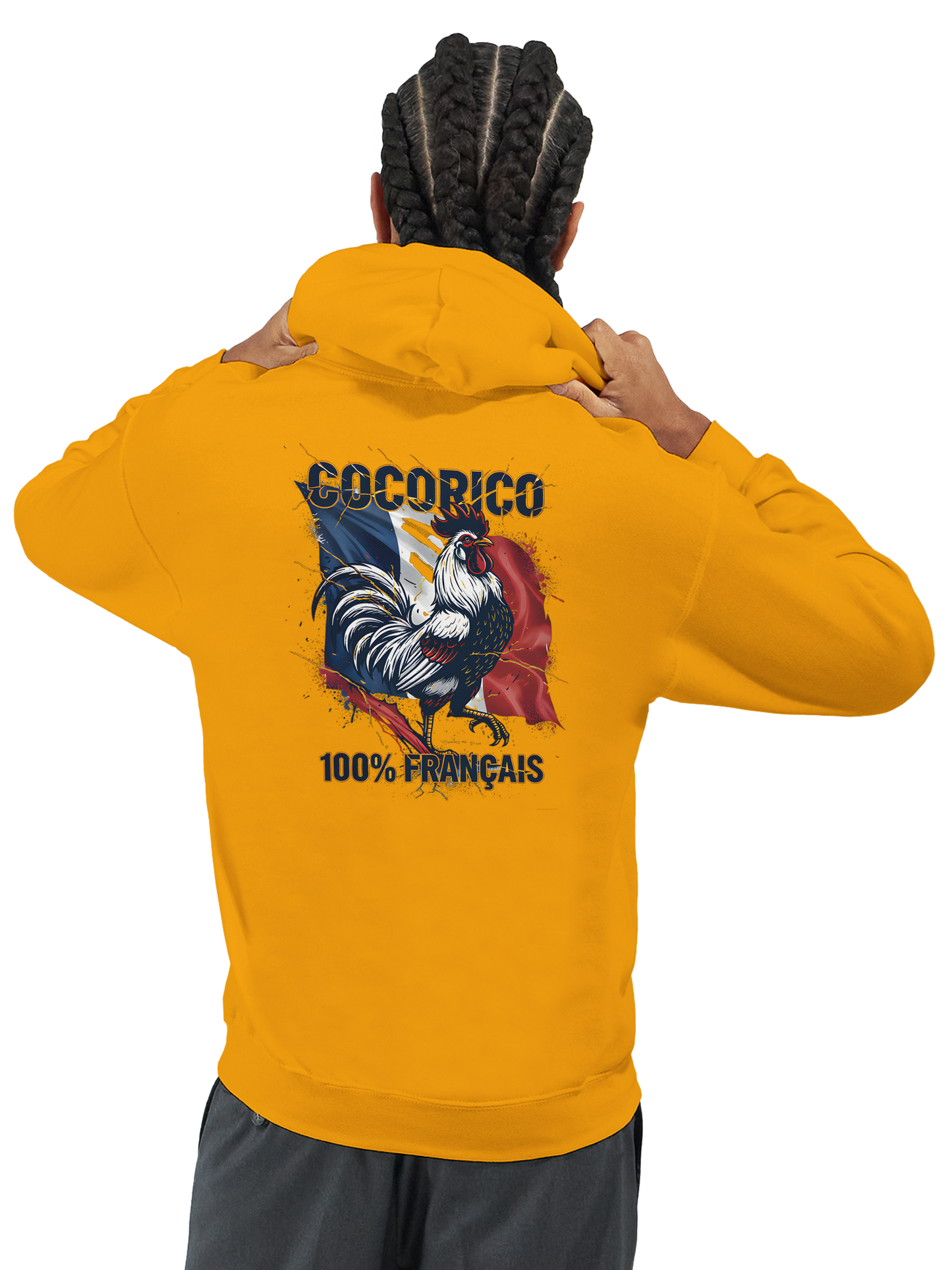 Sweat à Capuche Homme Cocorico – Confort et Style Français