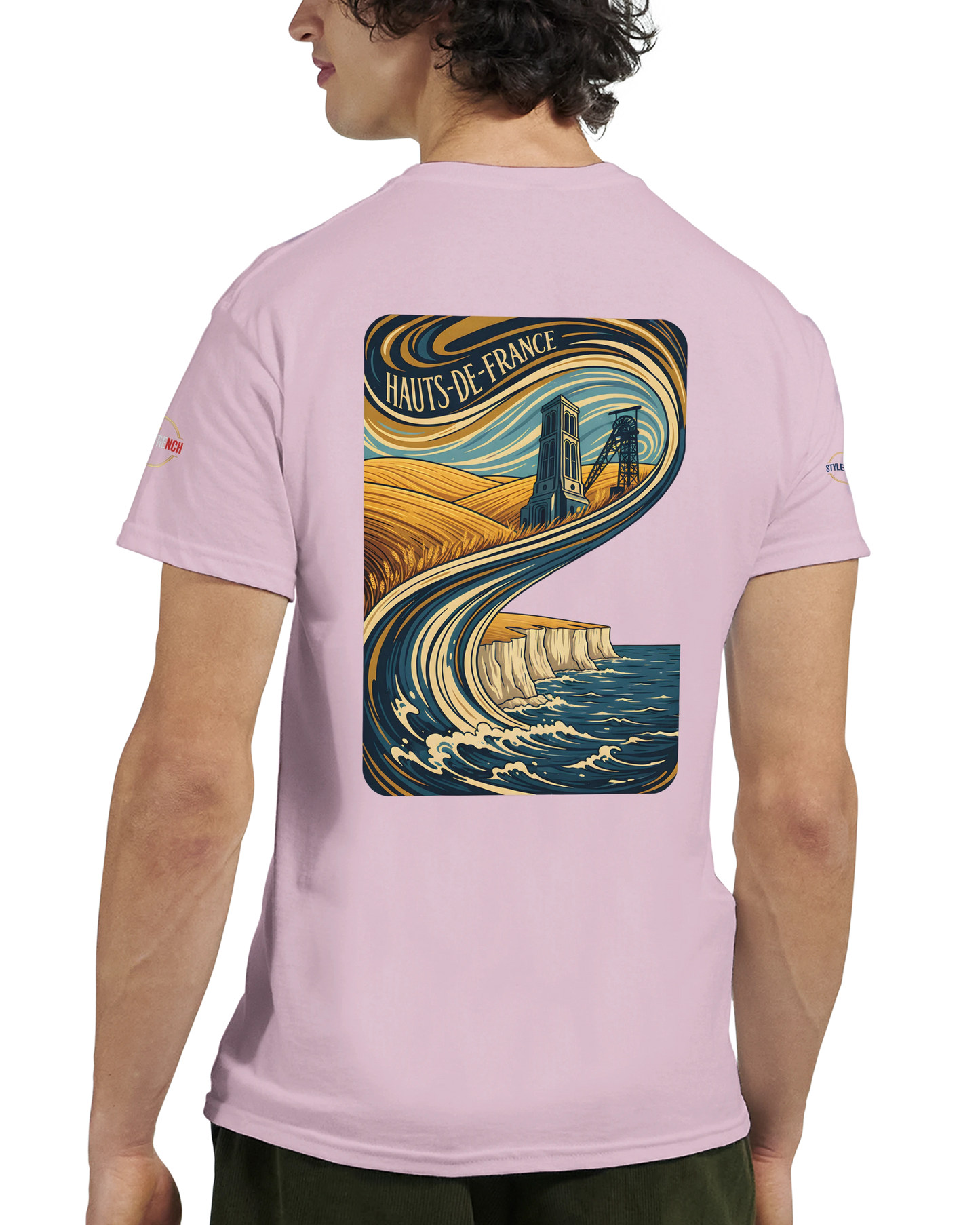 T-shirt Unisexe Haut de France - Coton Épais Premium