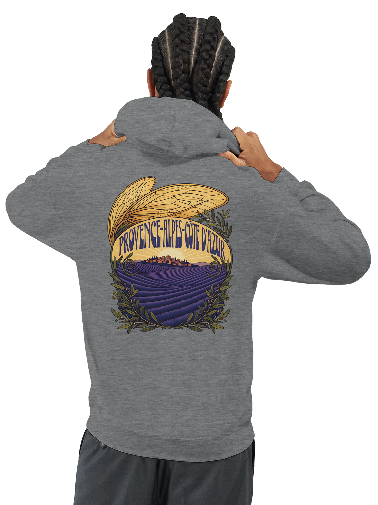 Sweat à capuche unisexe Provence-Alpes-Côte d'Azur – Confort premium