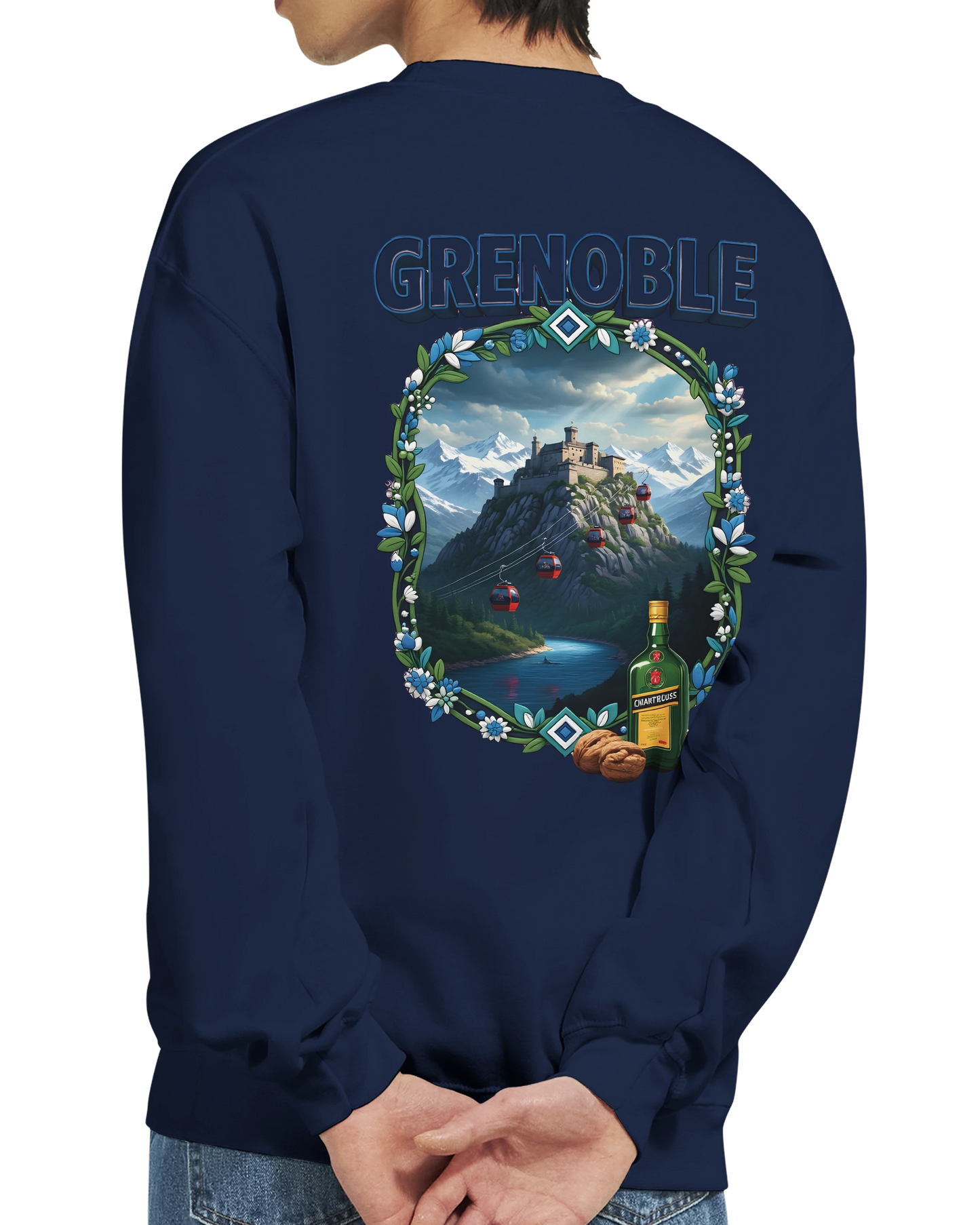 Sweat-shirt unisexe Grenoble – Style urbain premium