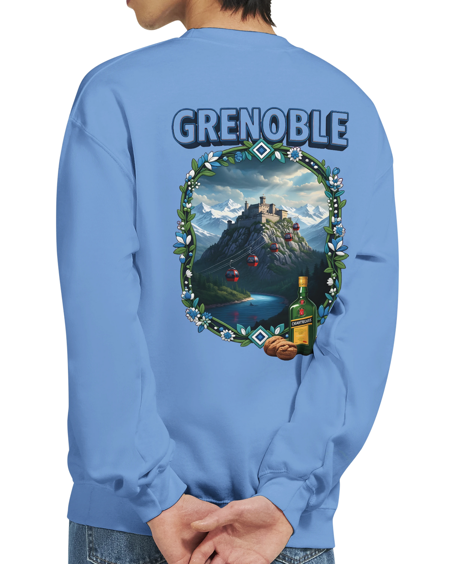 Sweat-shirt unisexe Grenoble – Style urbain premium