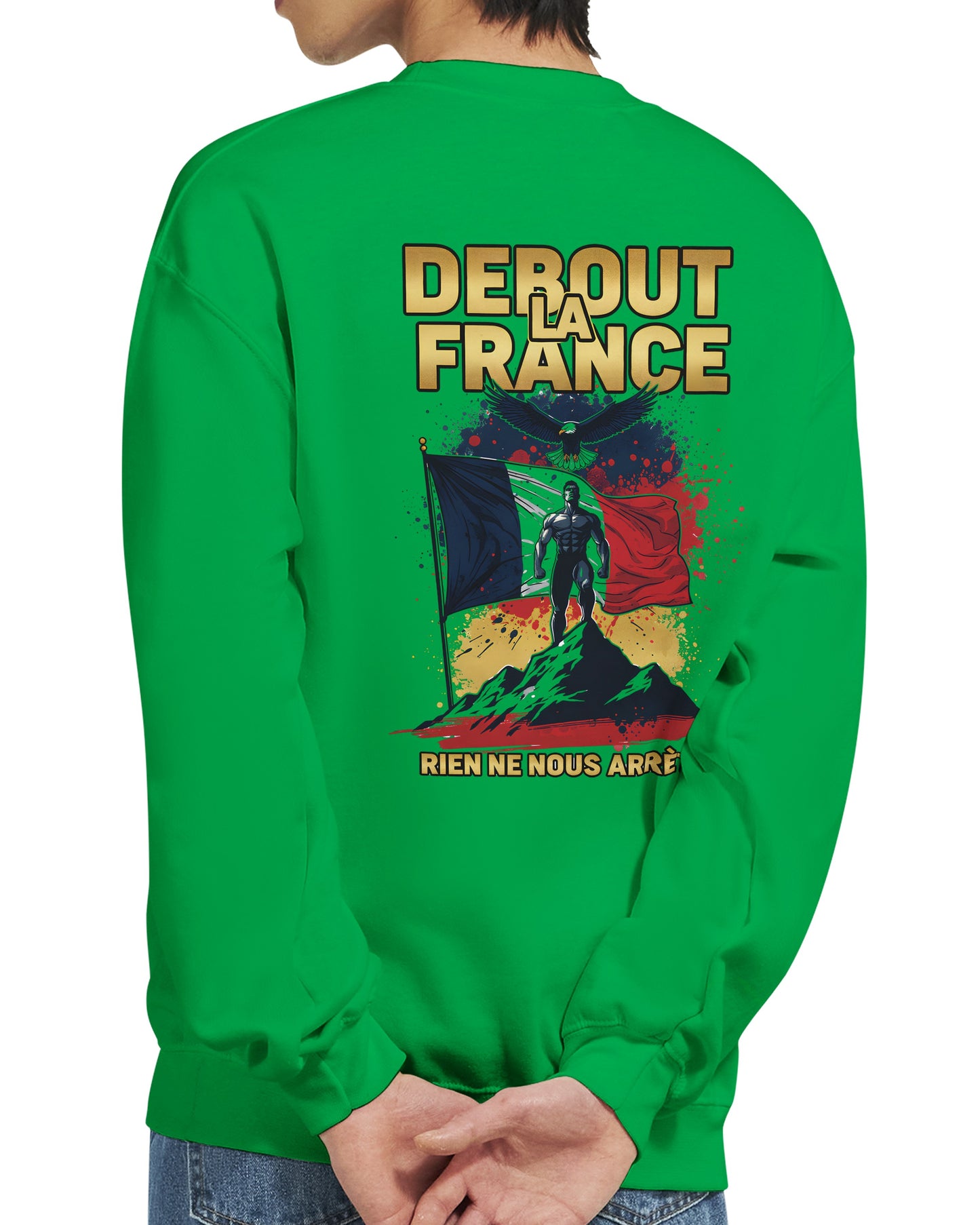 Sweat-shirt Debout La France - Confort Premium et Design Classique